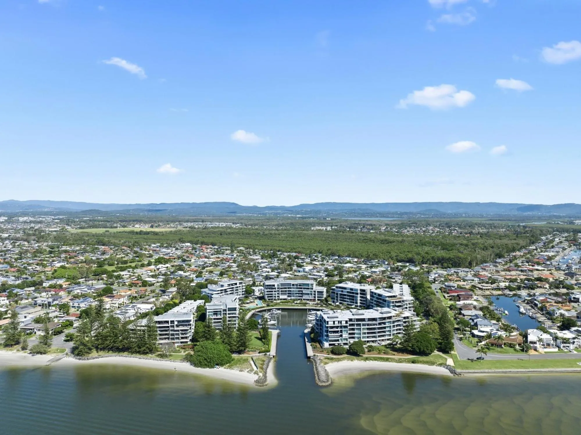 Bird's eye view in Allisee Apartments