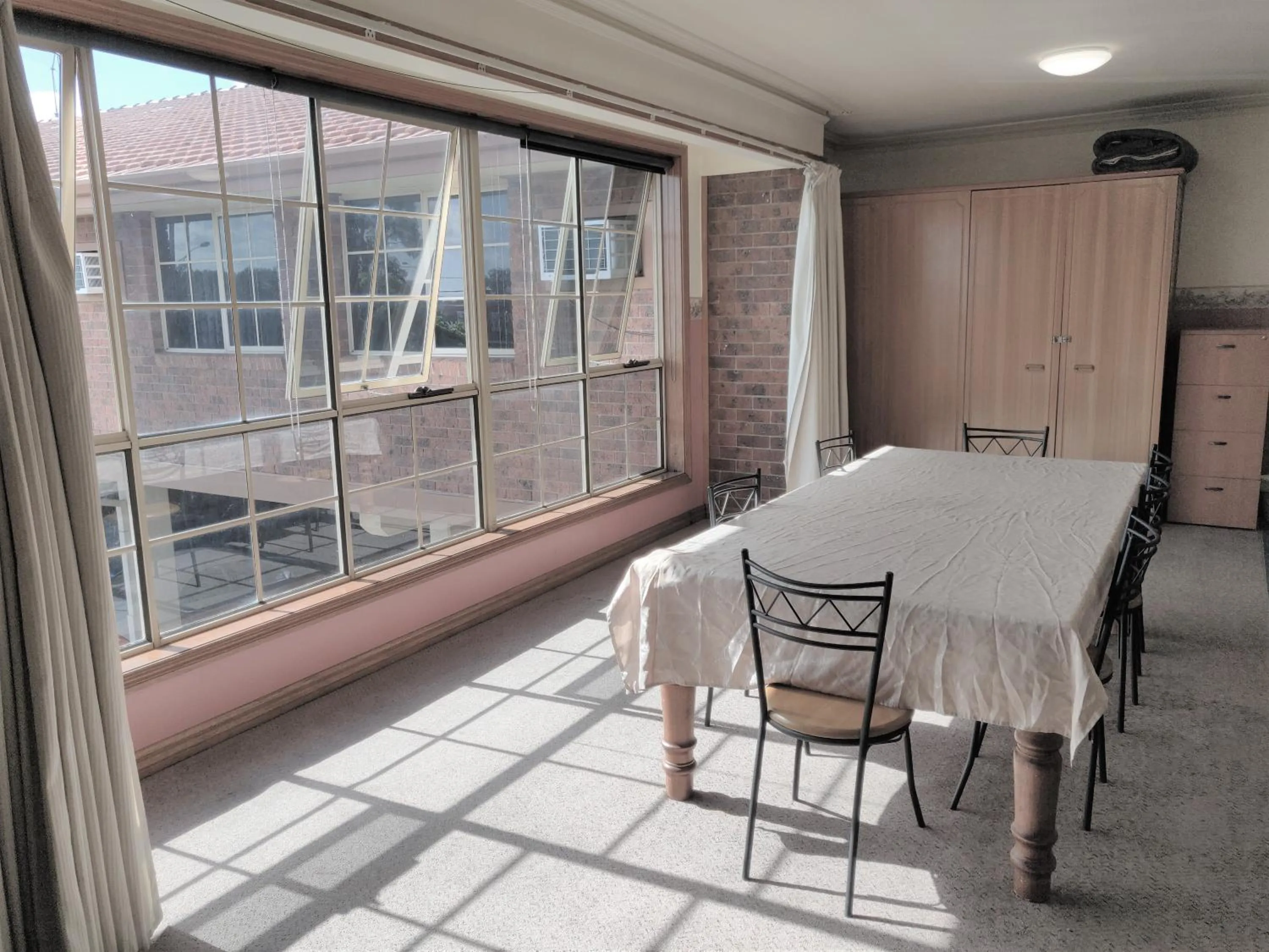 Dining area in St Georges Motor Inn