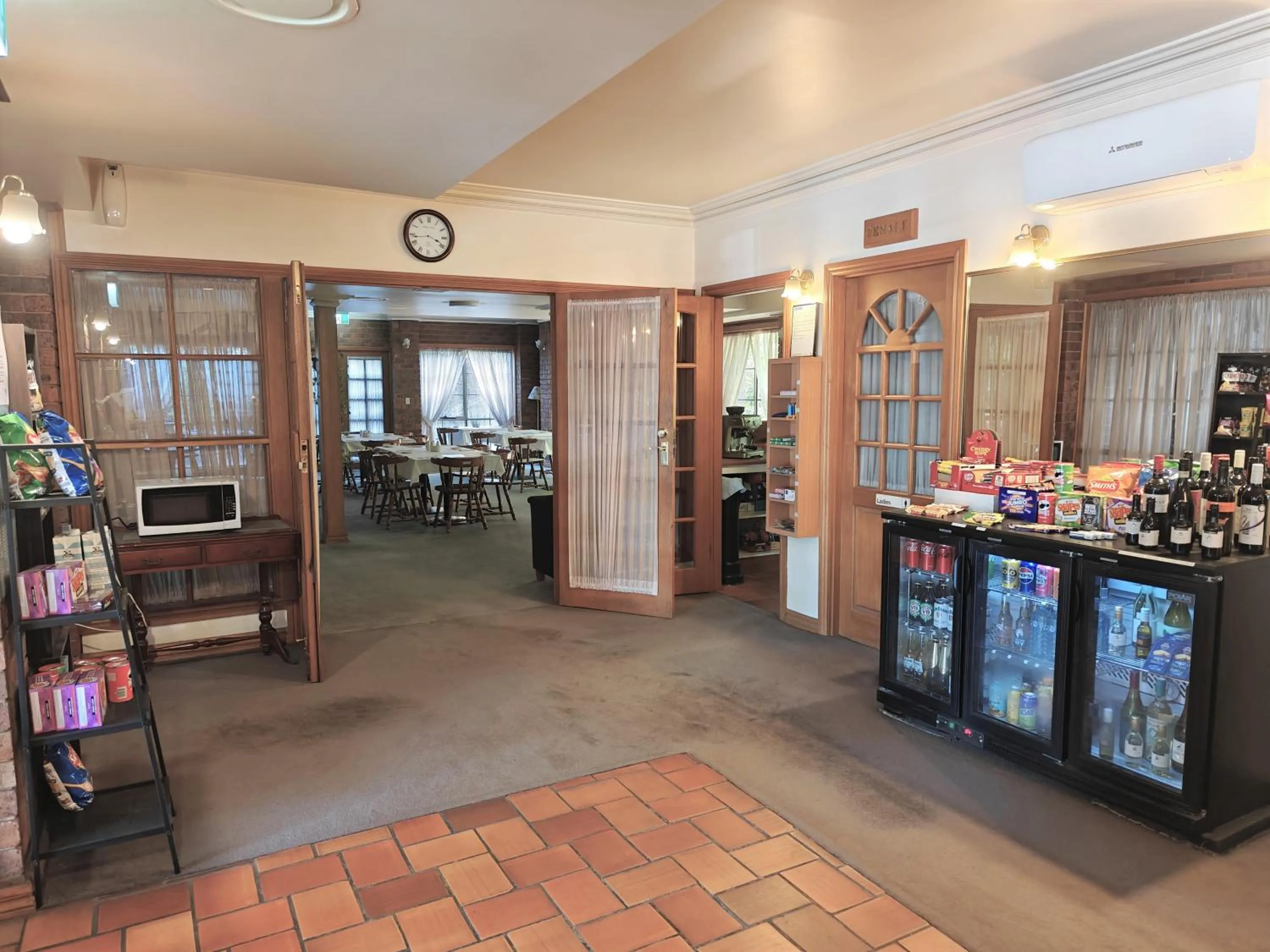 Lobby or reception in St Georges Motor Inn