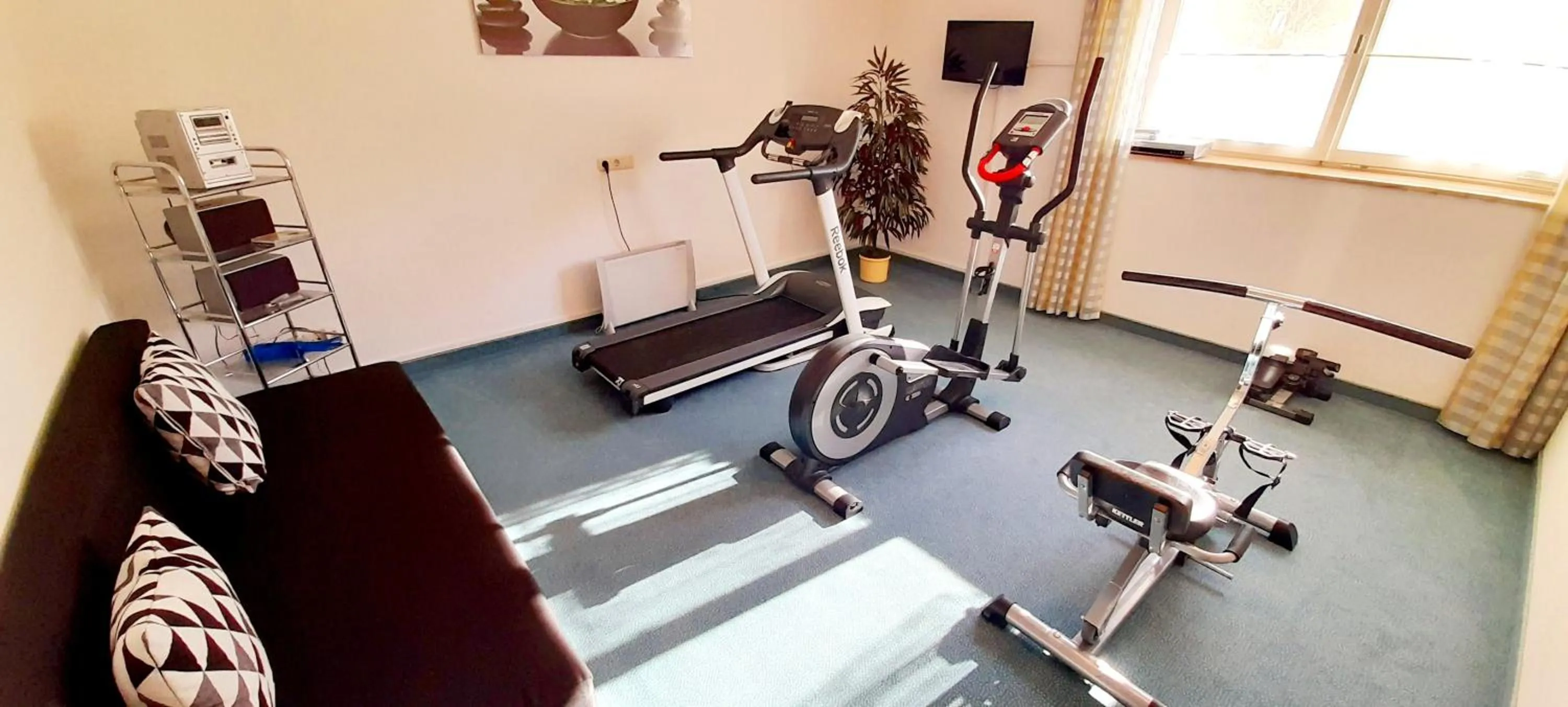 Fitness centre/facilities in Hotel Seemüller