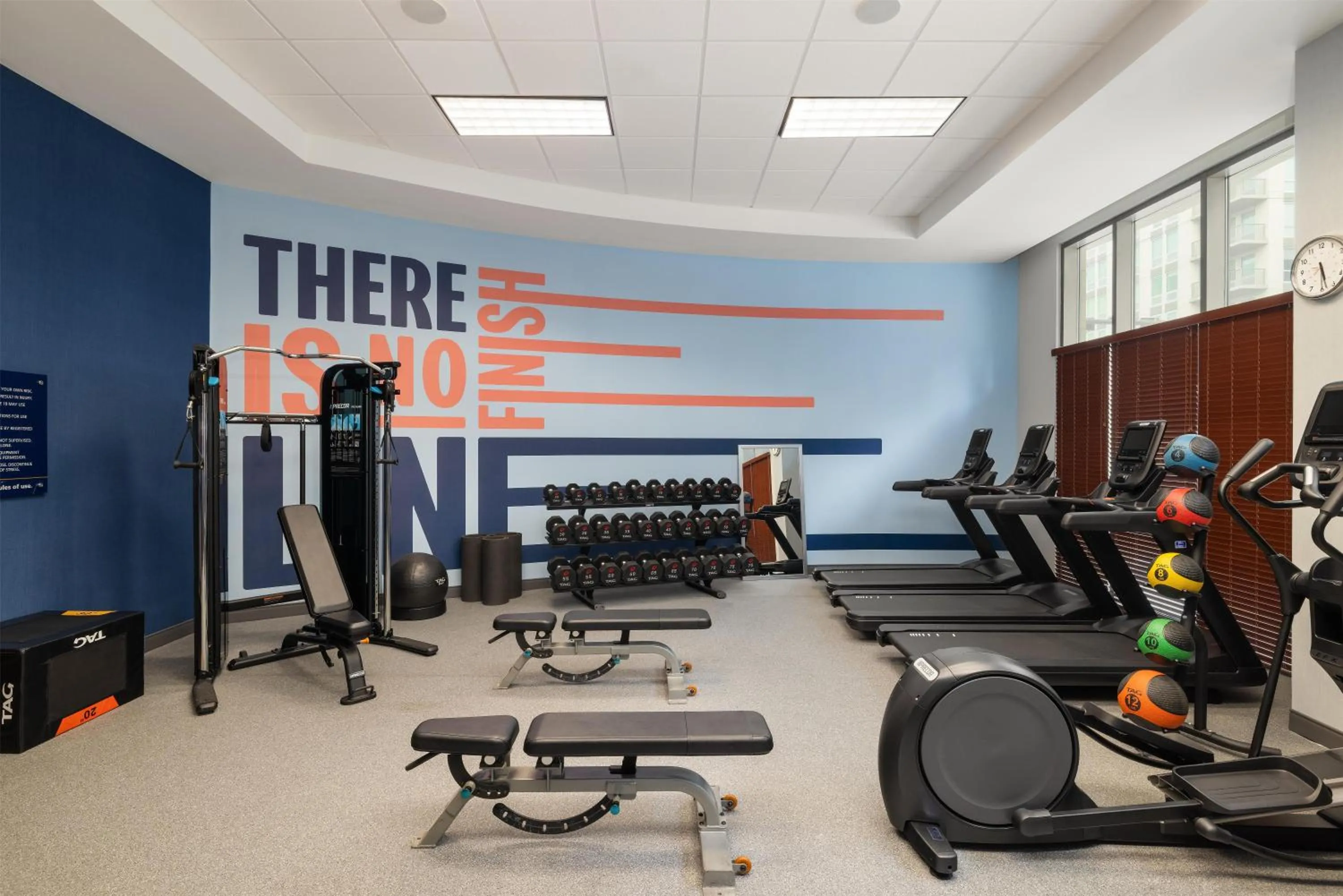 Fitness centre/facilities in Hampton Inn & Suites Baton Rouge Downtown