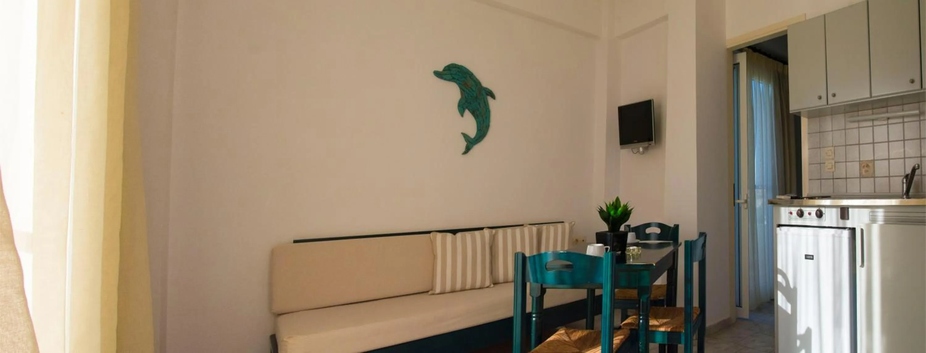 Living room in Frida Apartments