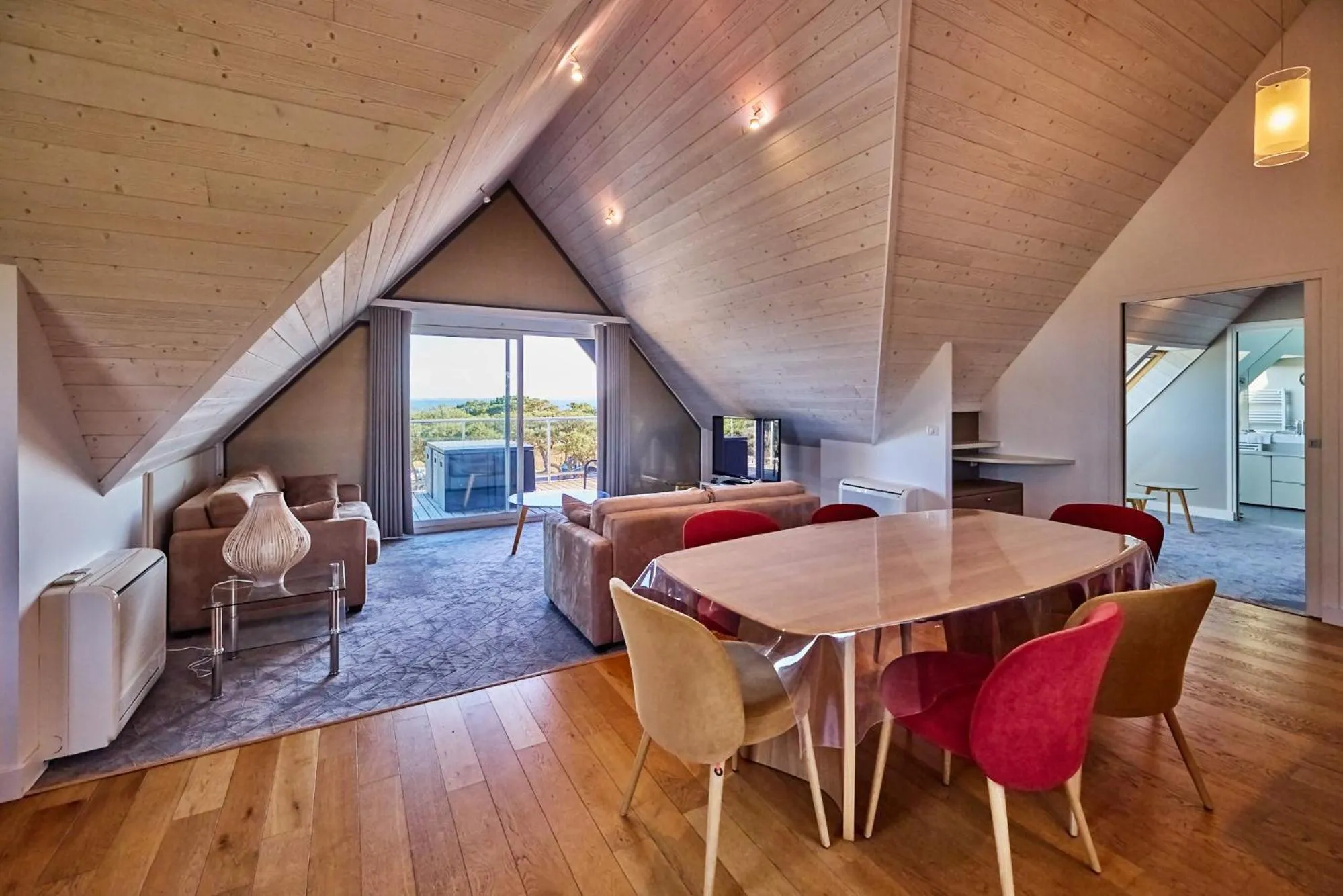 Seating area in Le Churchill Hôtel & Spa