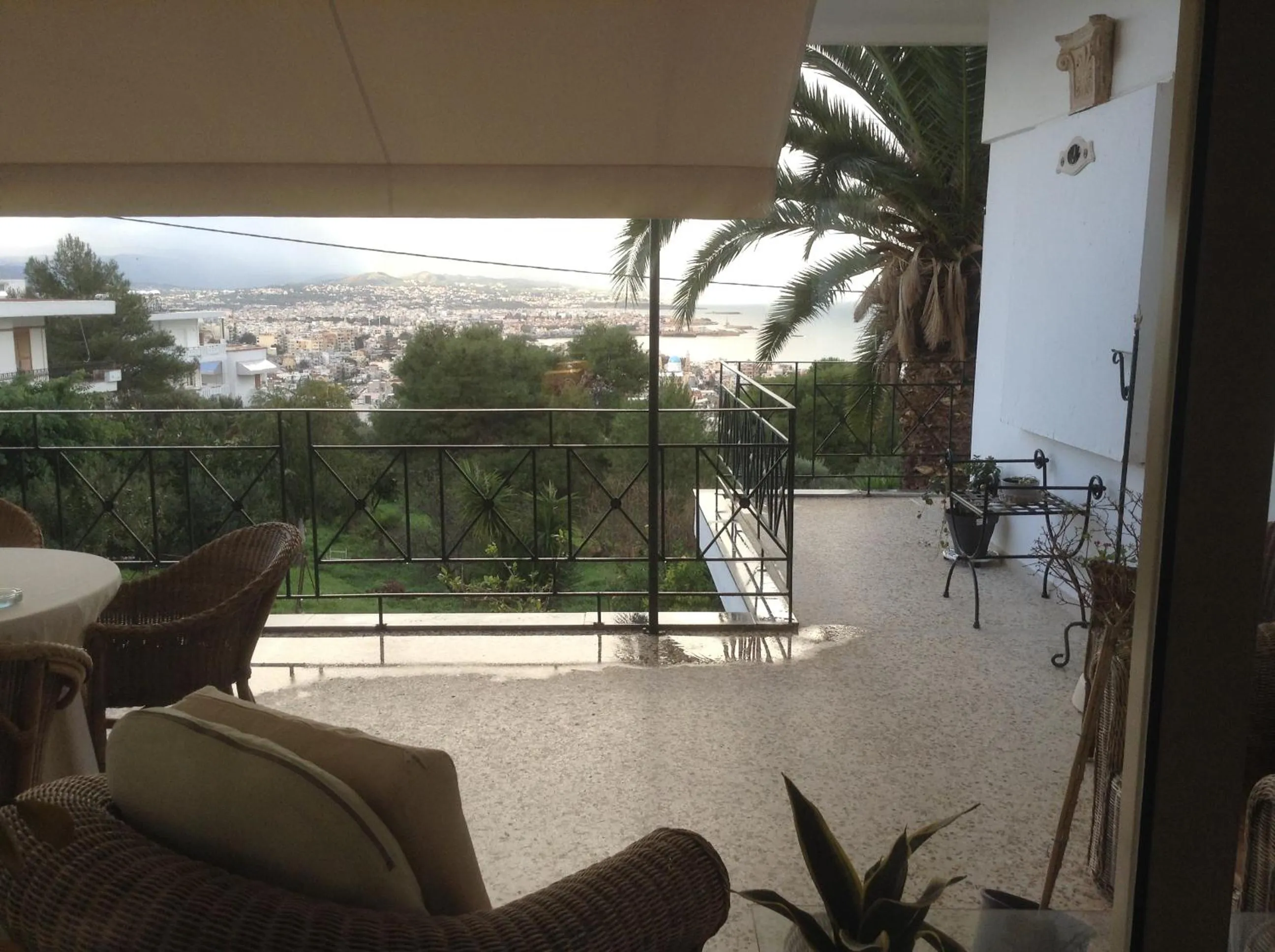 Balcony/Terrace in Akrotiri Hotel