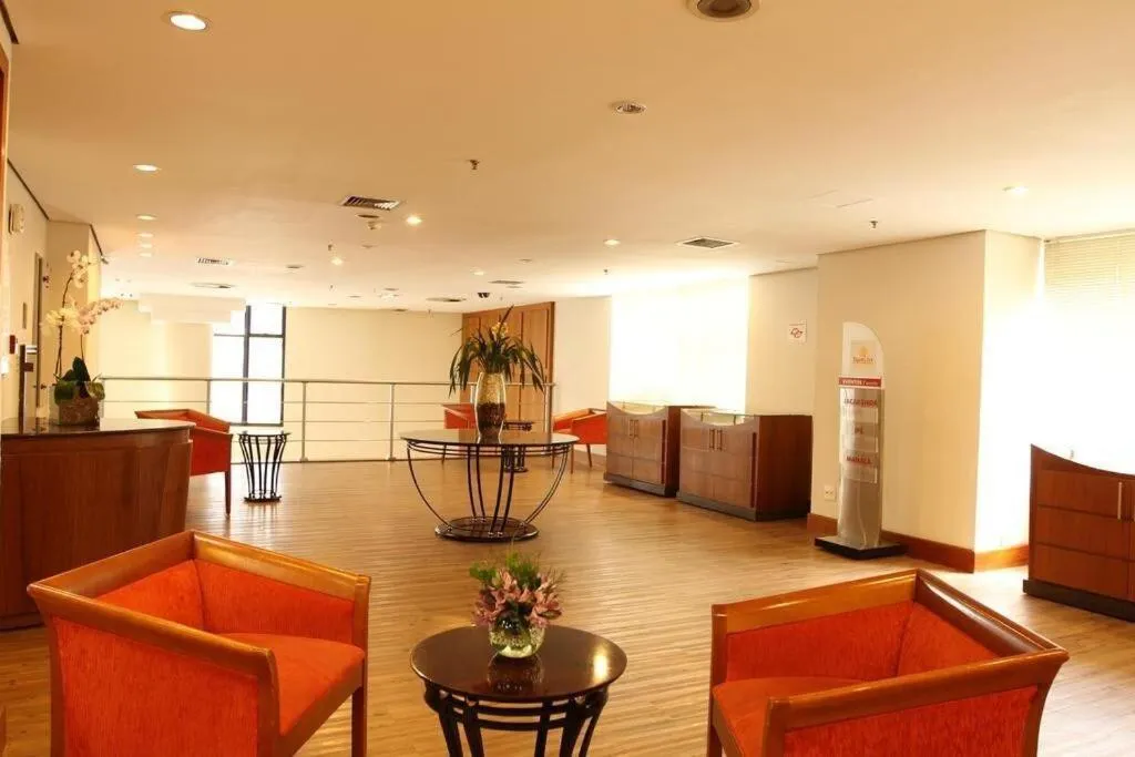 Lobby or reception in Flat Borges Lagoa Ibirapuera c/ garagem UH407