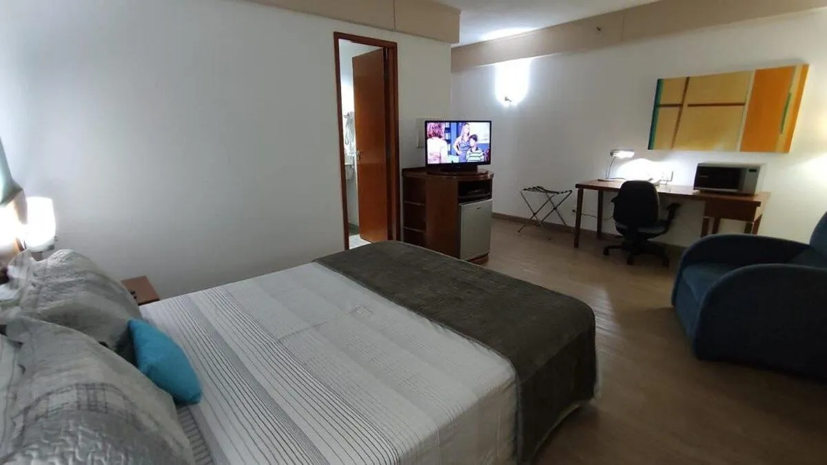 Bed in Flat Borges Lagoa Ibirapuera c/ garagem UH407