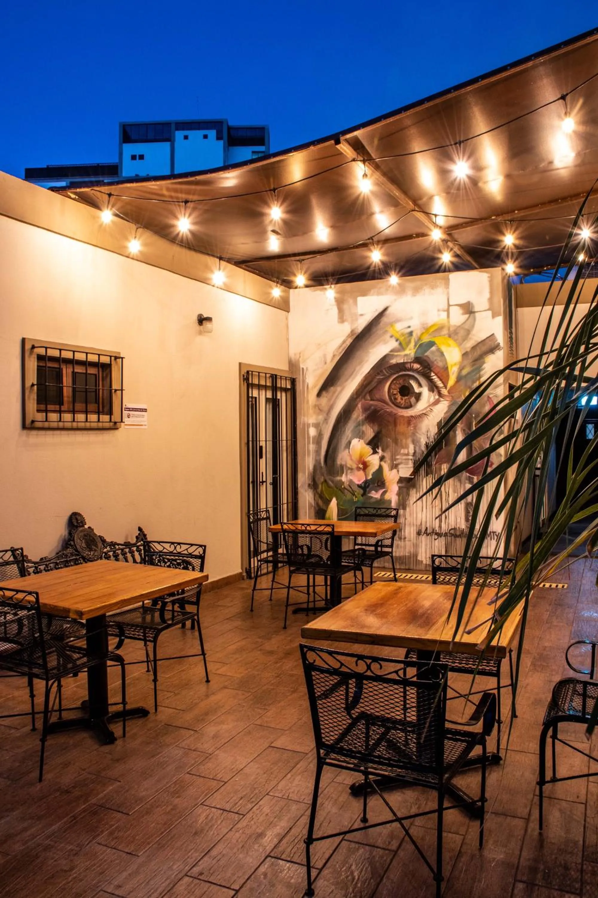 Patio in Hoteles ANTIGUA - SANTA LUCIA MTY