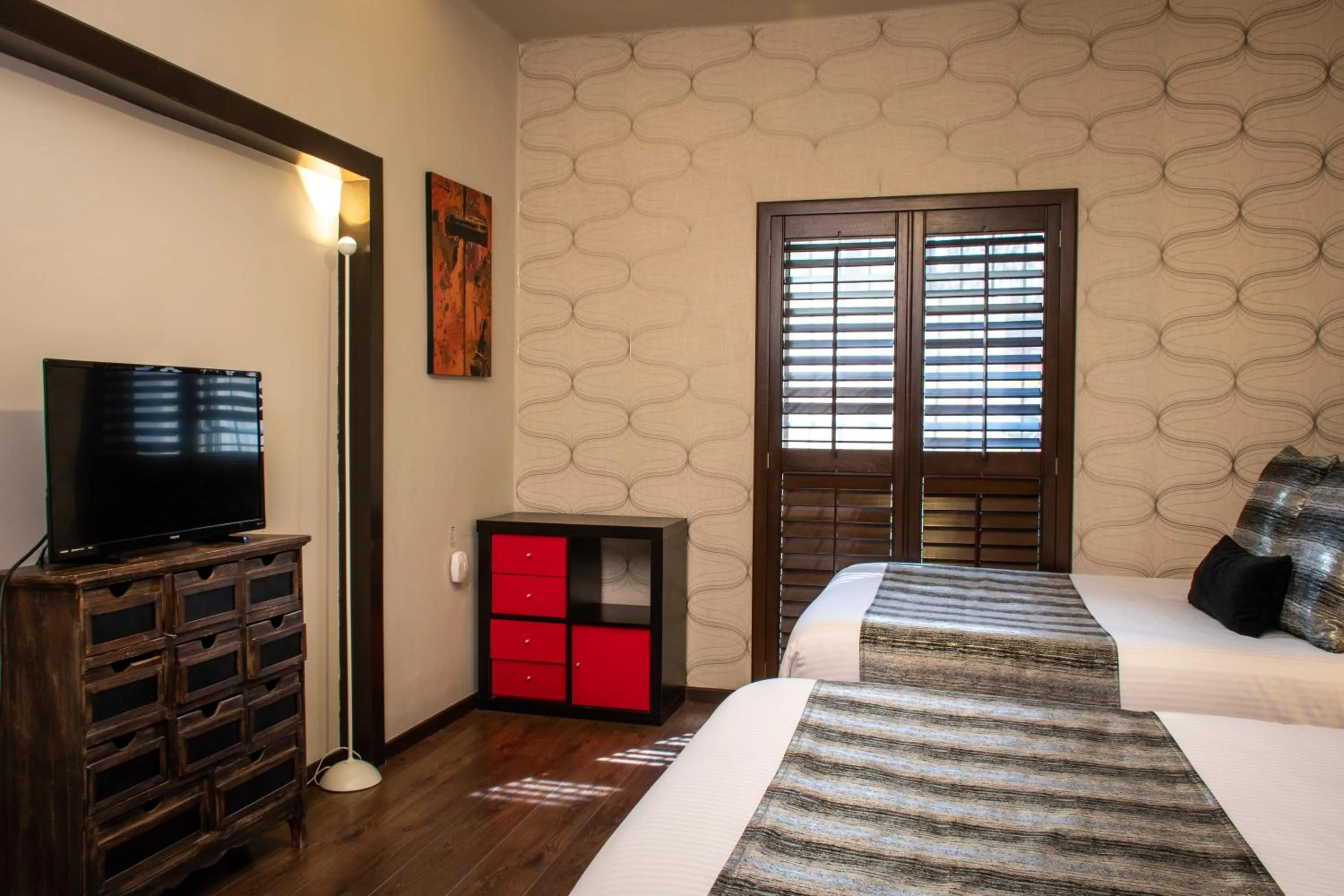 Bed in Hoteles ANTIGUA - SANTA LUCIA MTY