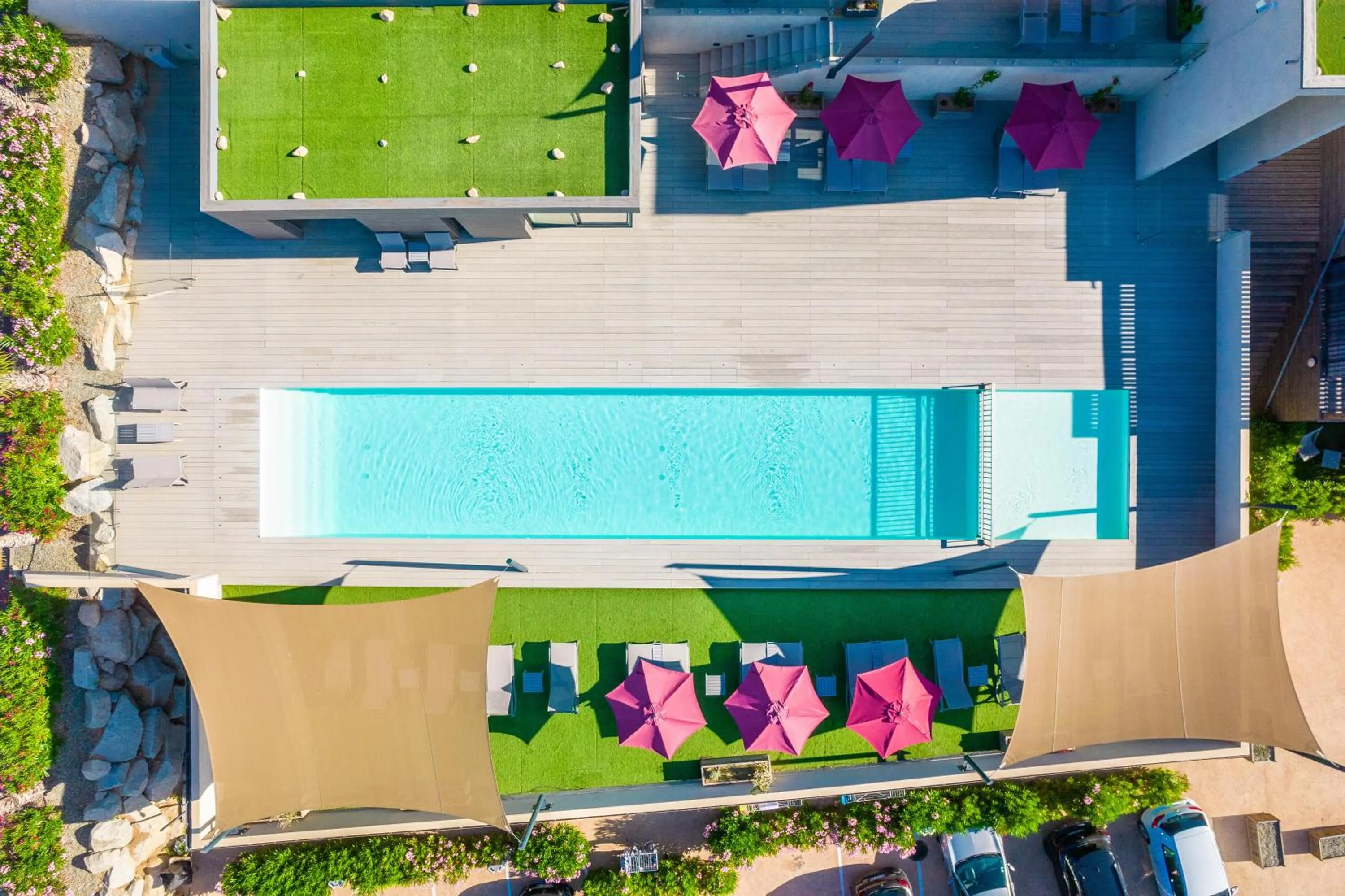 Communal lounge/ TV room in Résidence Pierre & Vacances Premium Les Terrasses d'Arsella