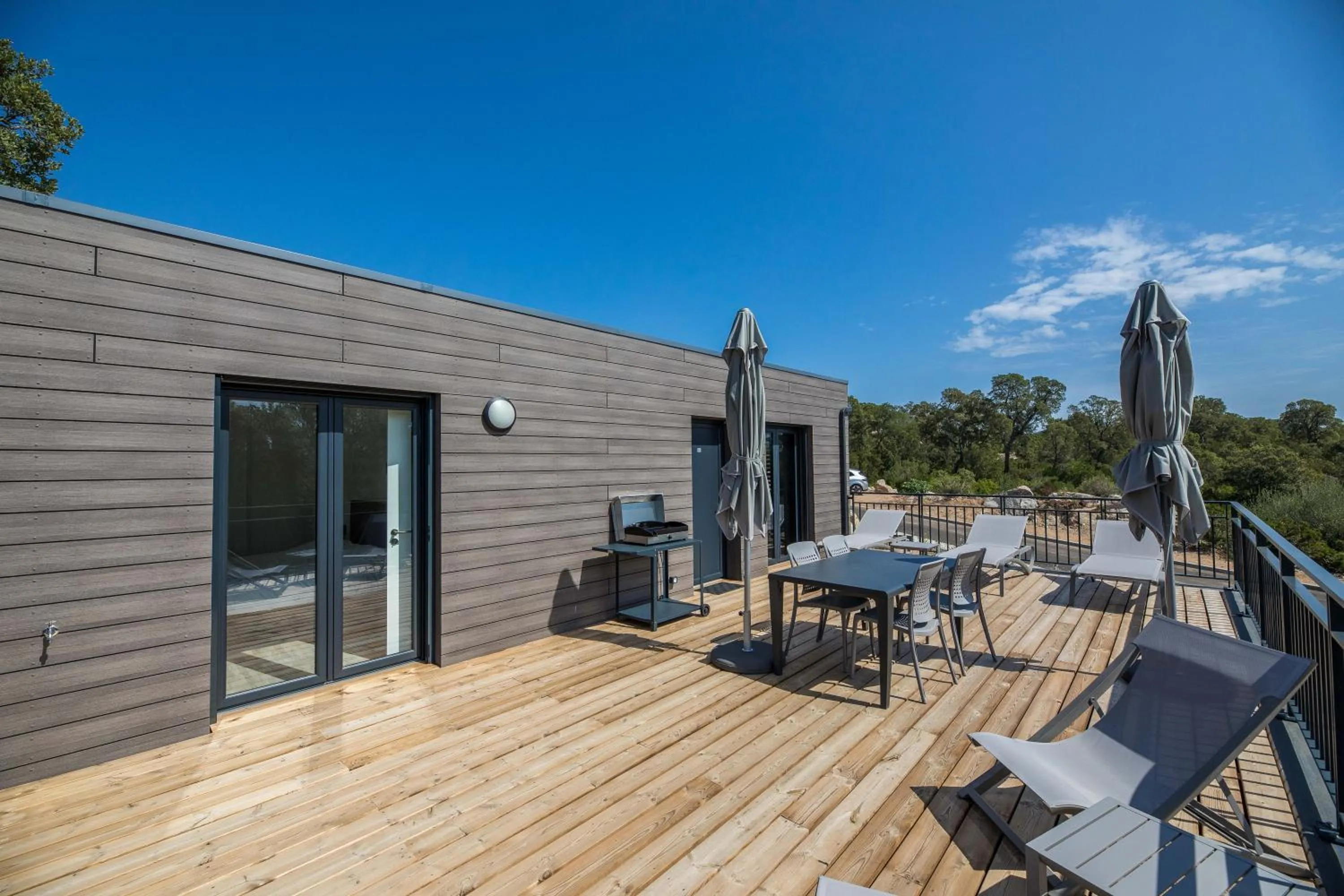 Patio in Résidence Pierre & Vacances Premium Les Terrasses d'Arsella