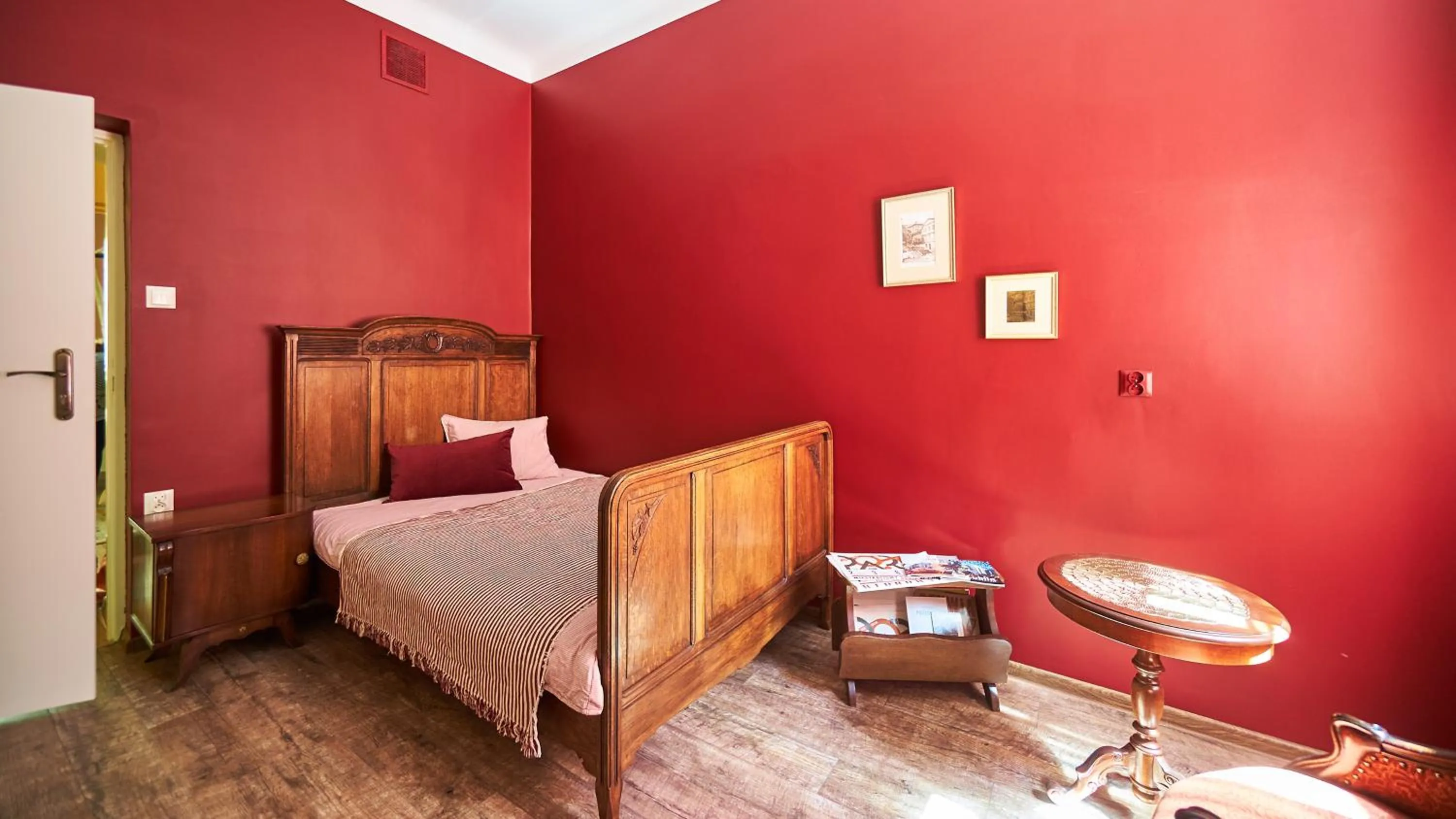 Bed in Sztukmistrz Magician Art Rooms