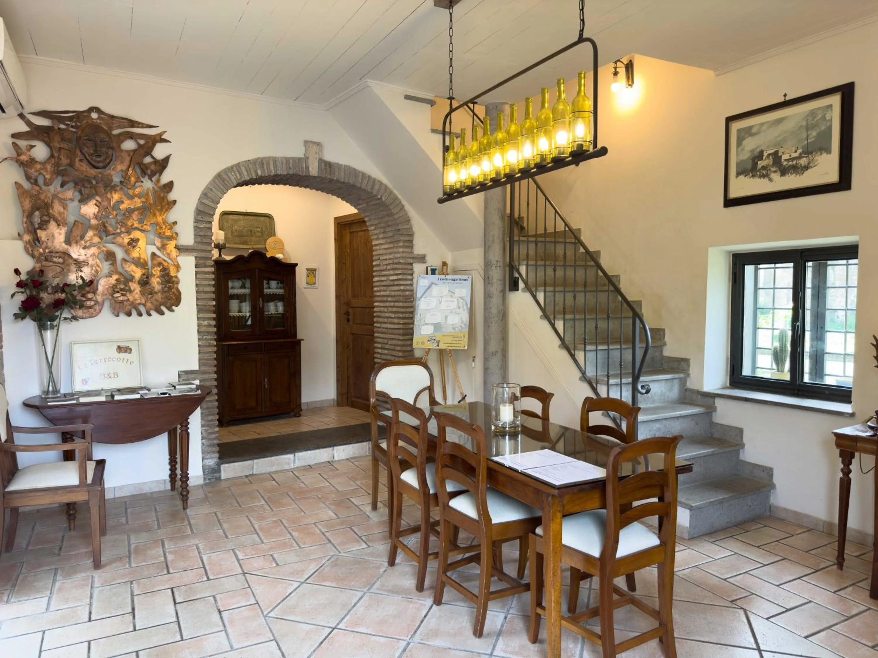 Living room in Le Terrecotte