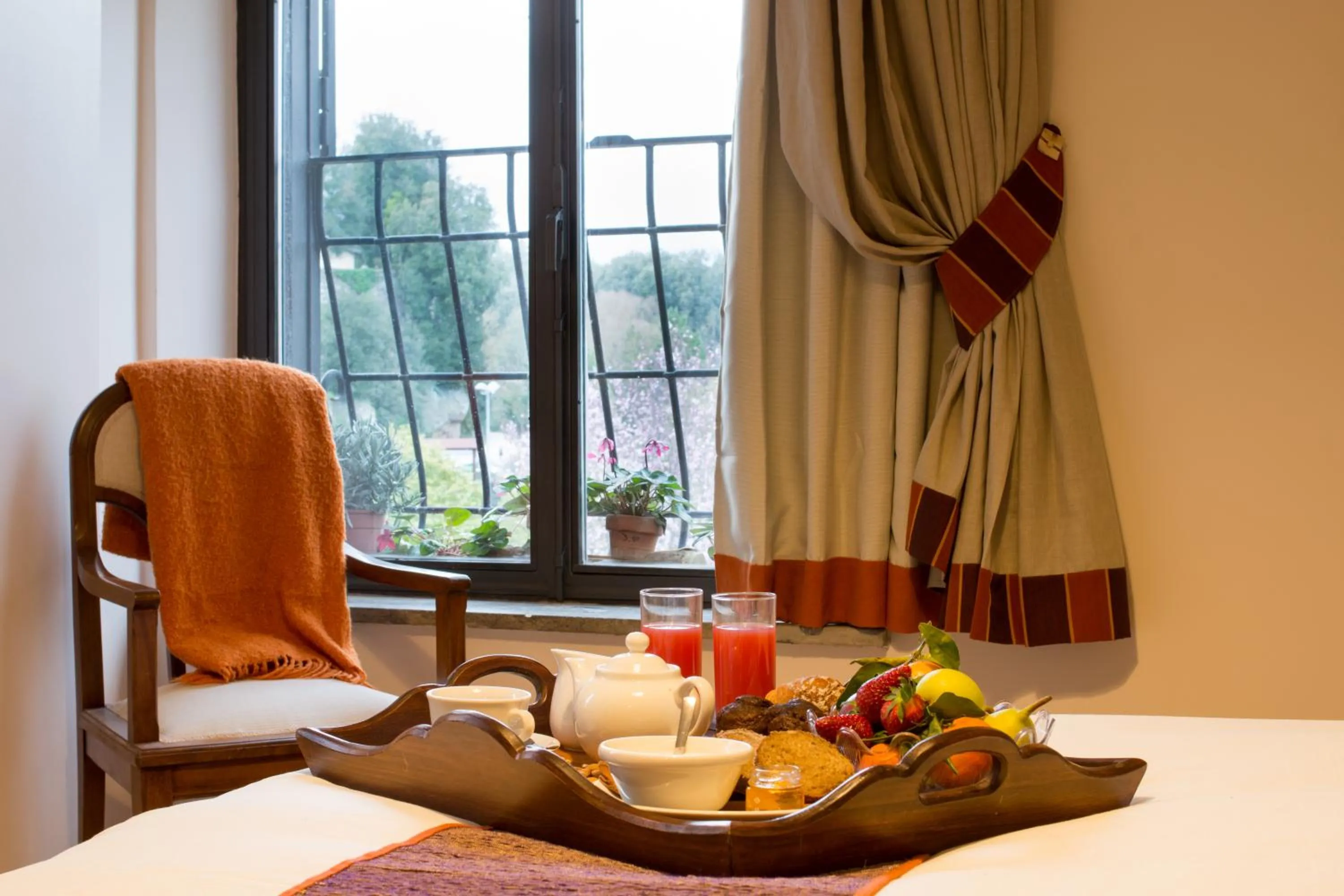 Decorative detail, Bed in Le Terrecotte