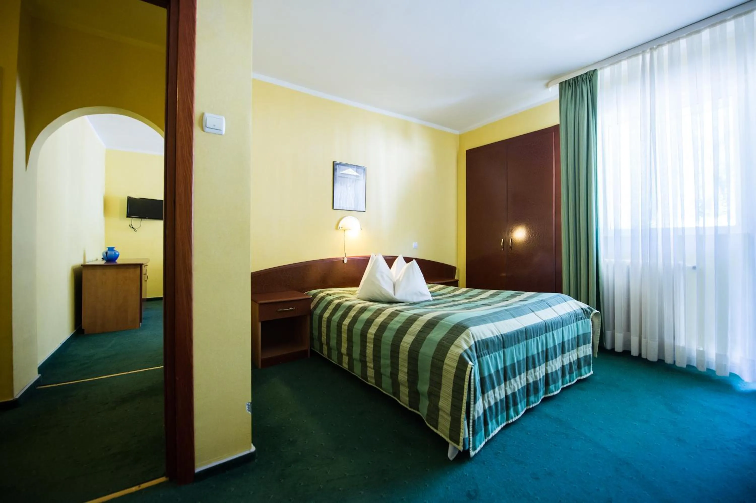 Bed in Hotel Silva Busteni