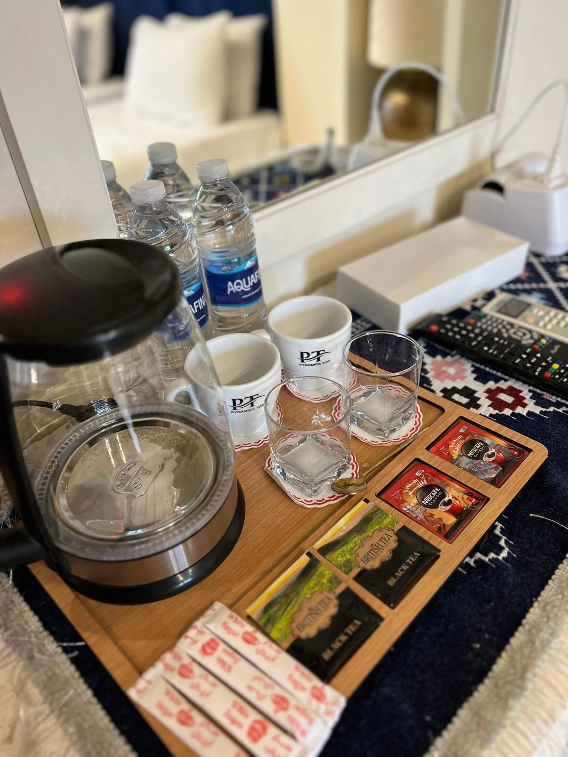 Coffee/tea facilities in Pyramids Top Inn