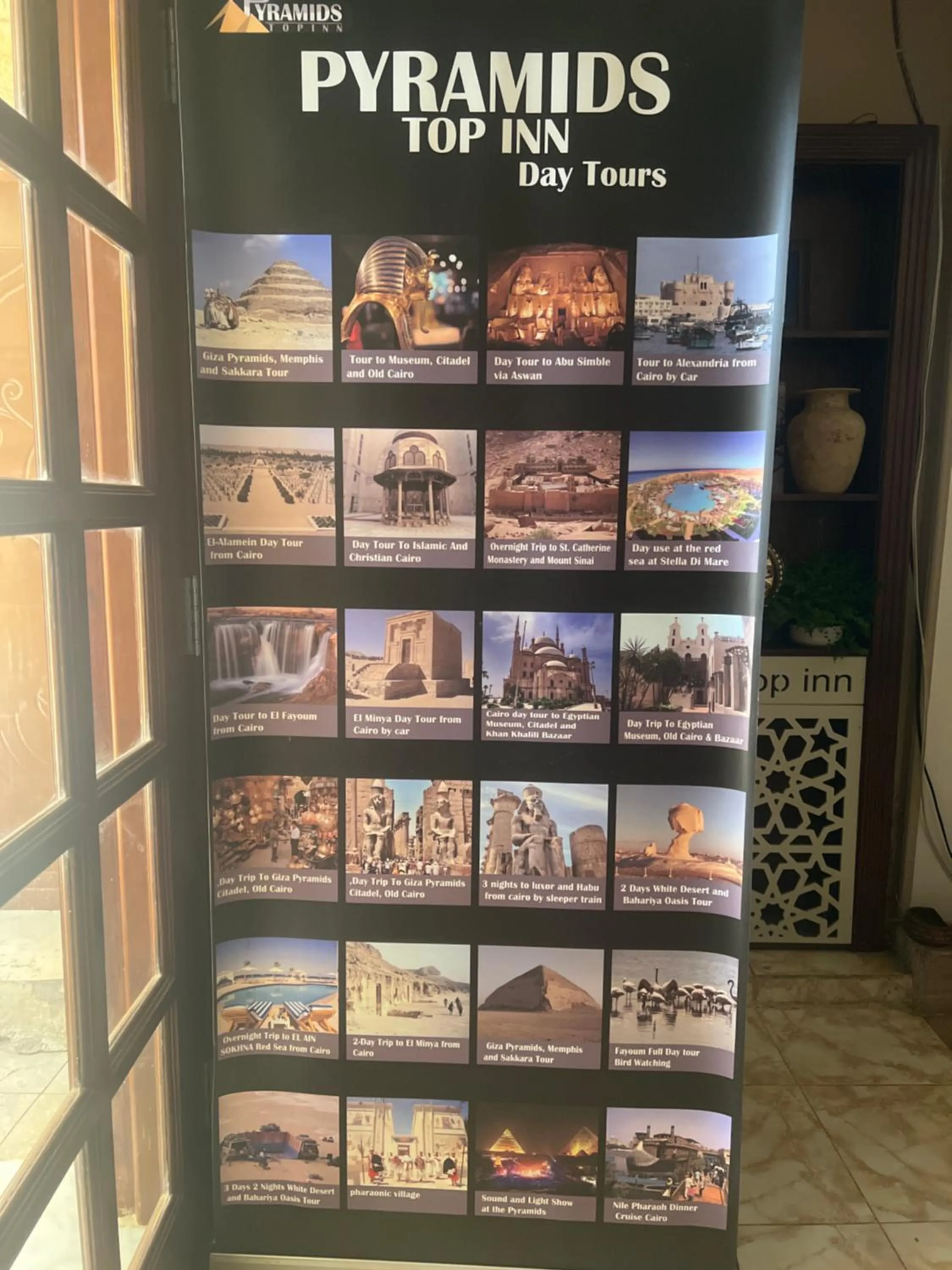 Certificate/Award in Pyramids Top Inn