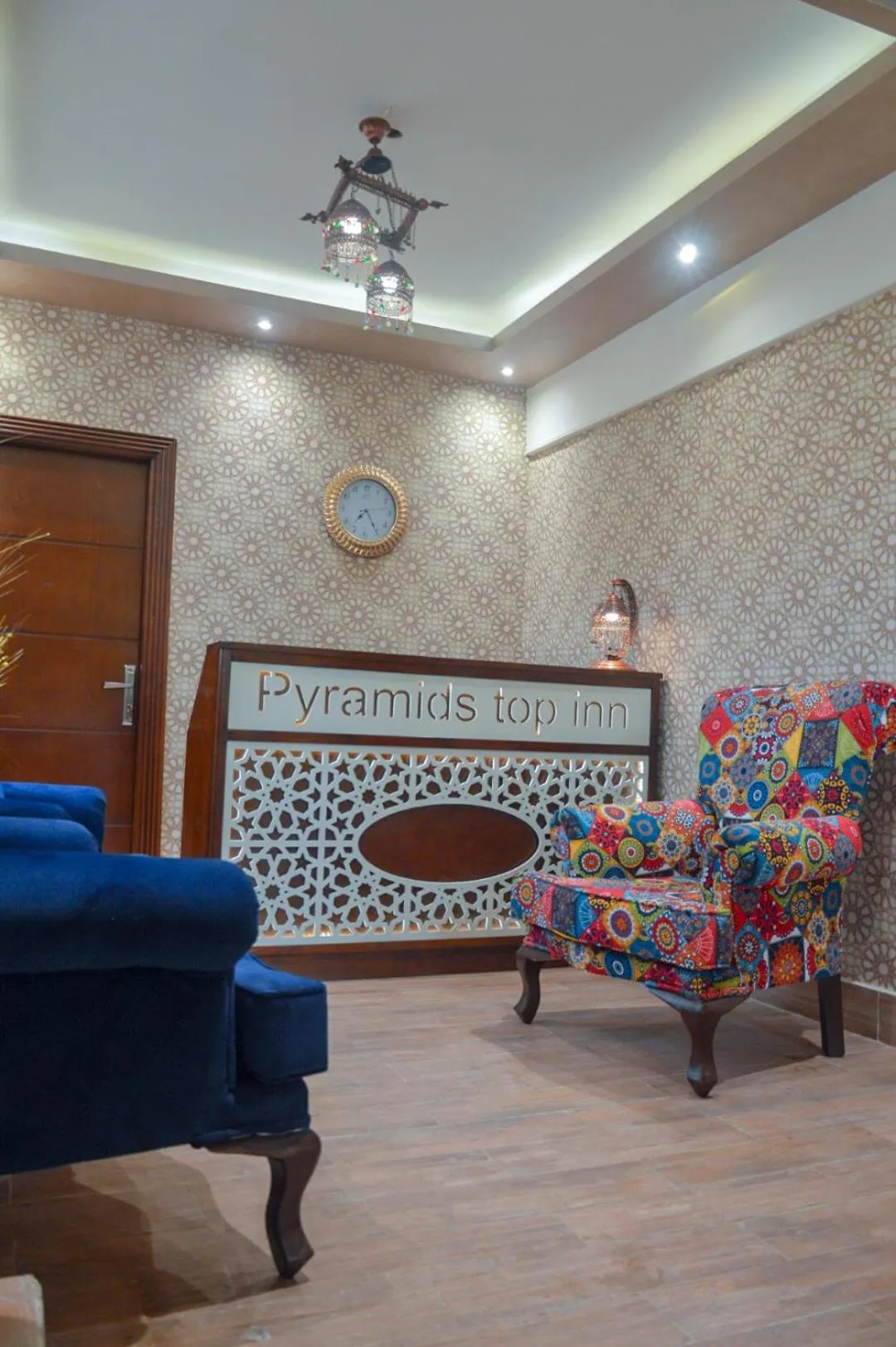 Lobby or reception in Pyramids Top Inn