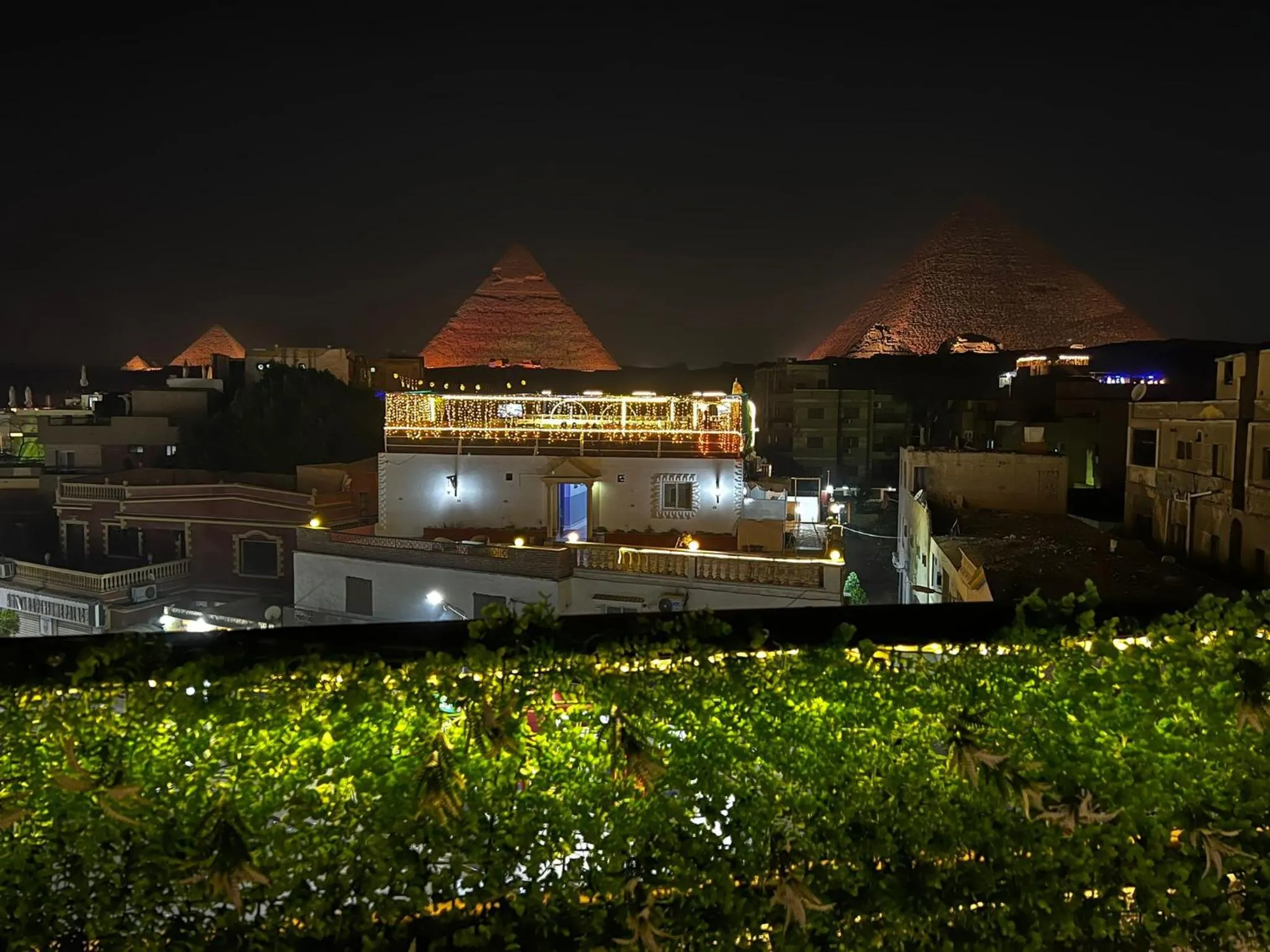 Nearby landmark in Pyramids Top Inn
