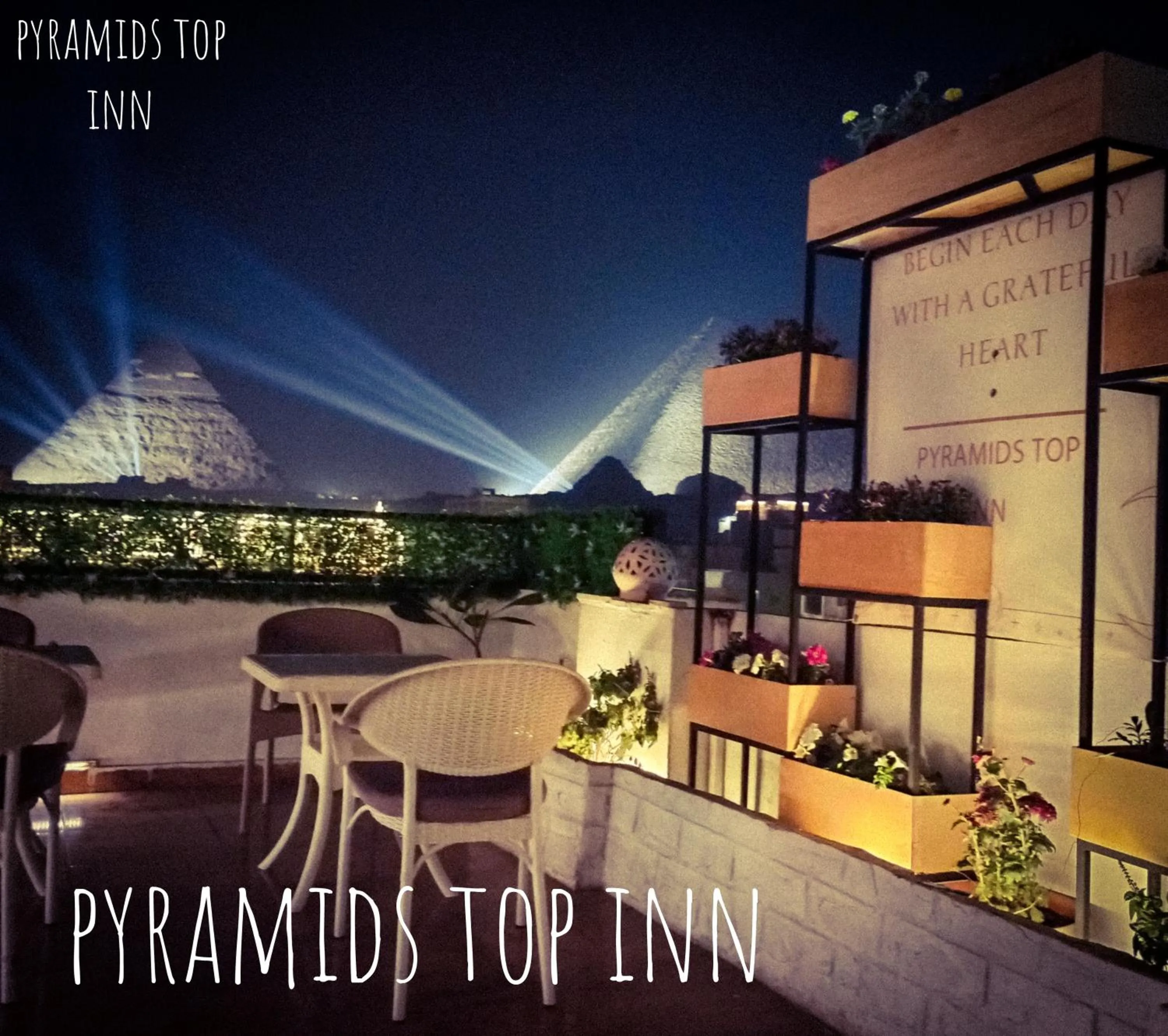 Lounge or bar in Pyramids Top Inn