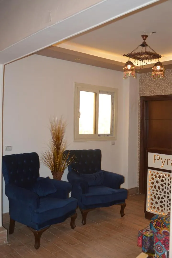 Seating area in Pyramids Top Inn