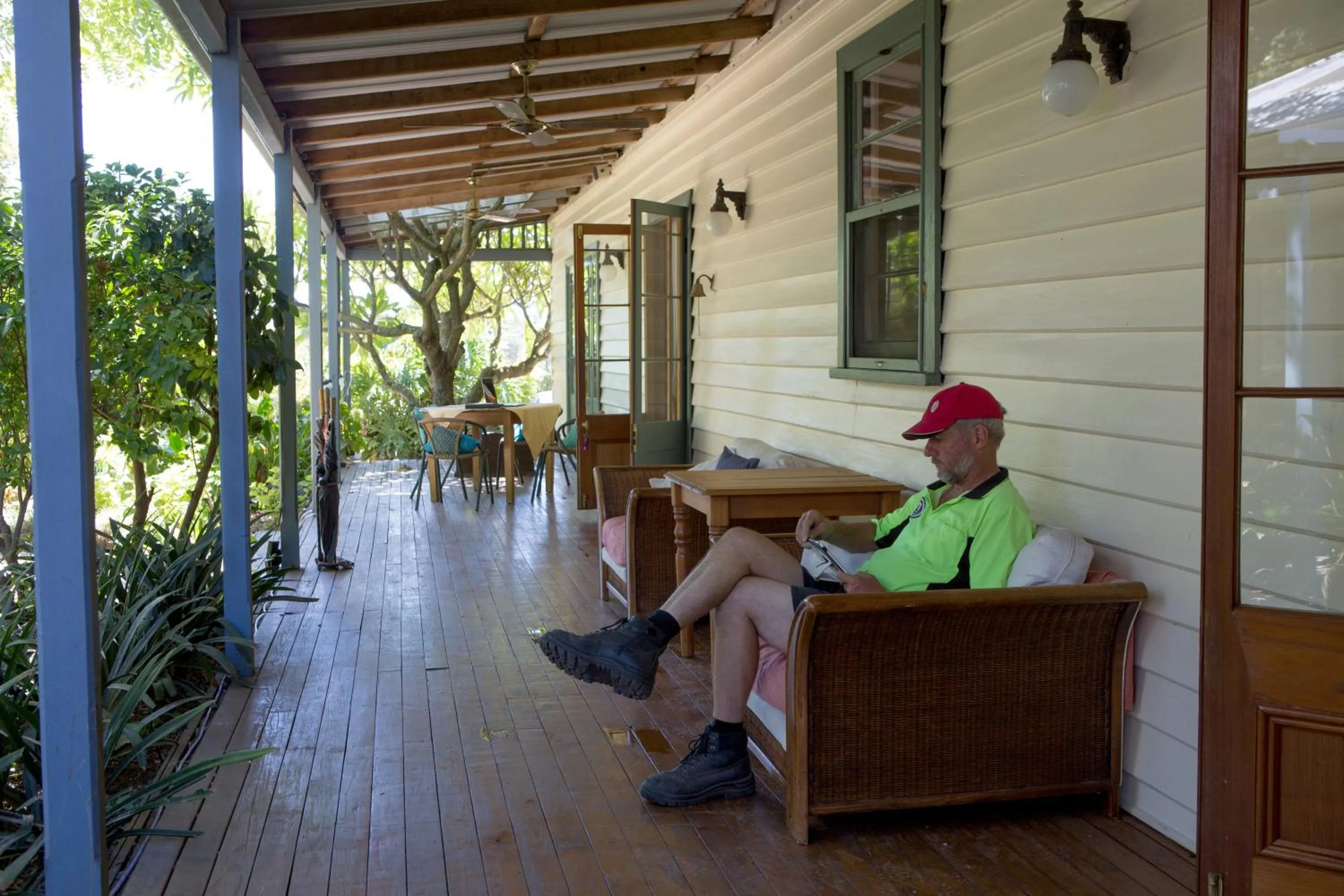Patio in Maddies of Bolwarra