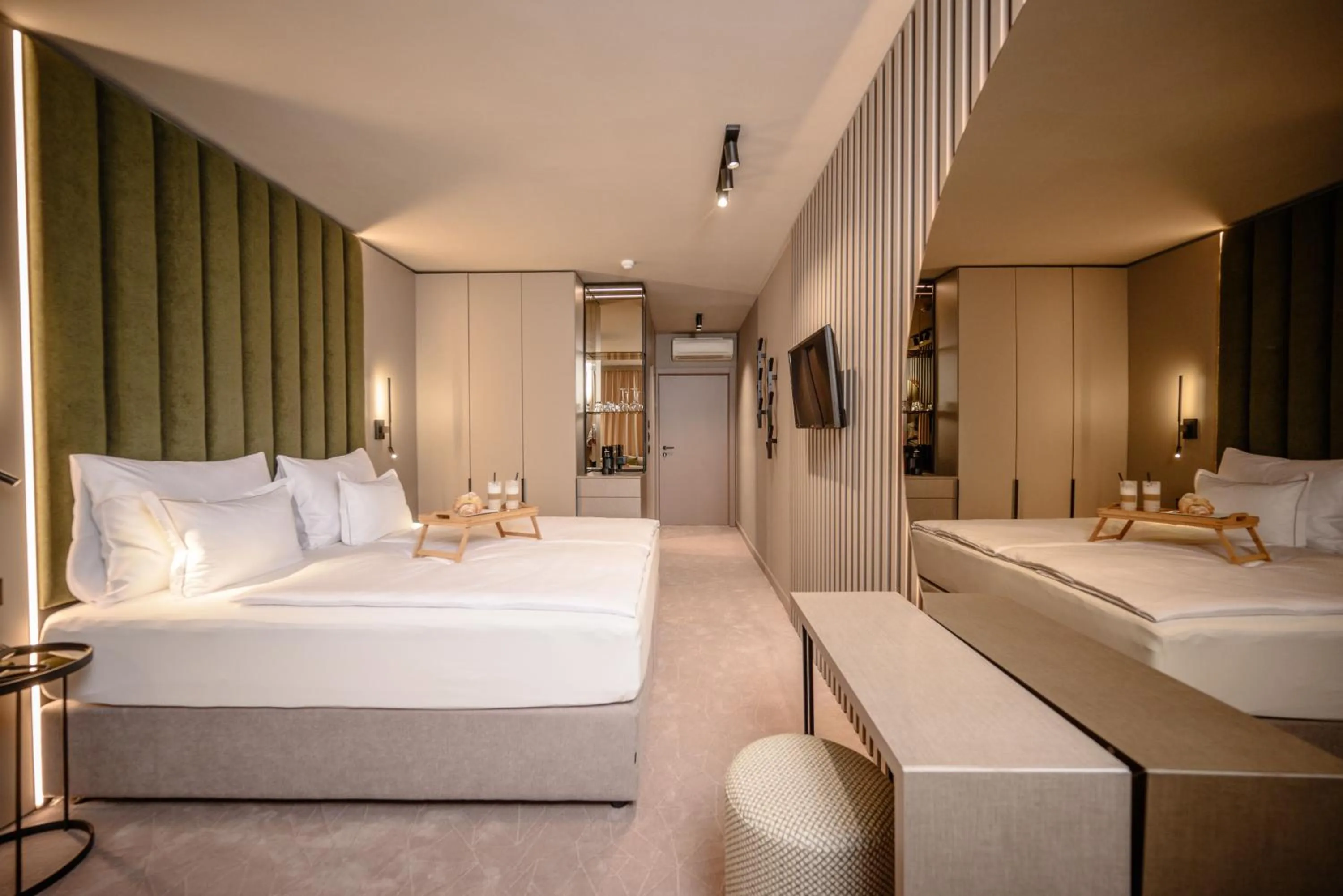 Bedroom, Bed in Hotel Malin