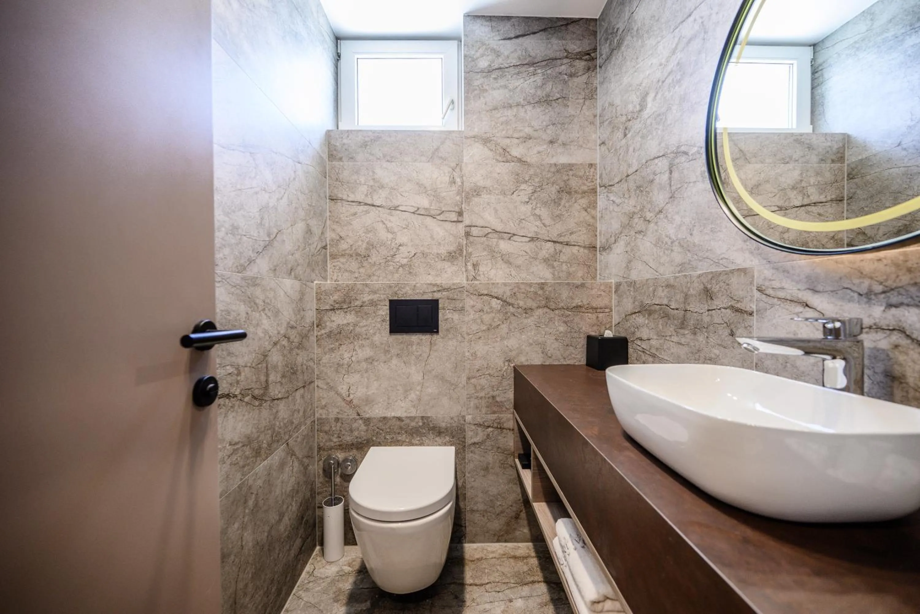 Toilet in Hotel Malin