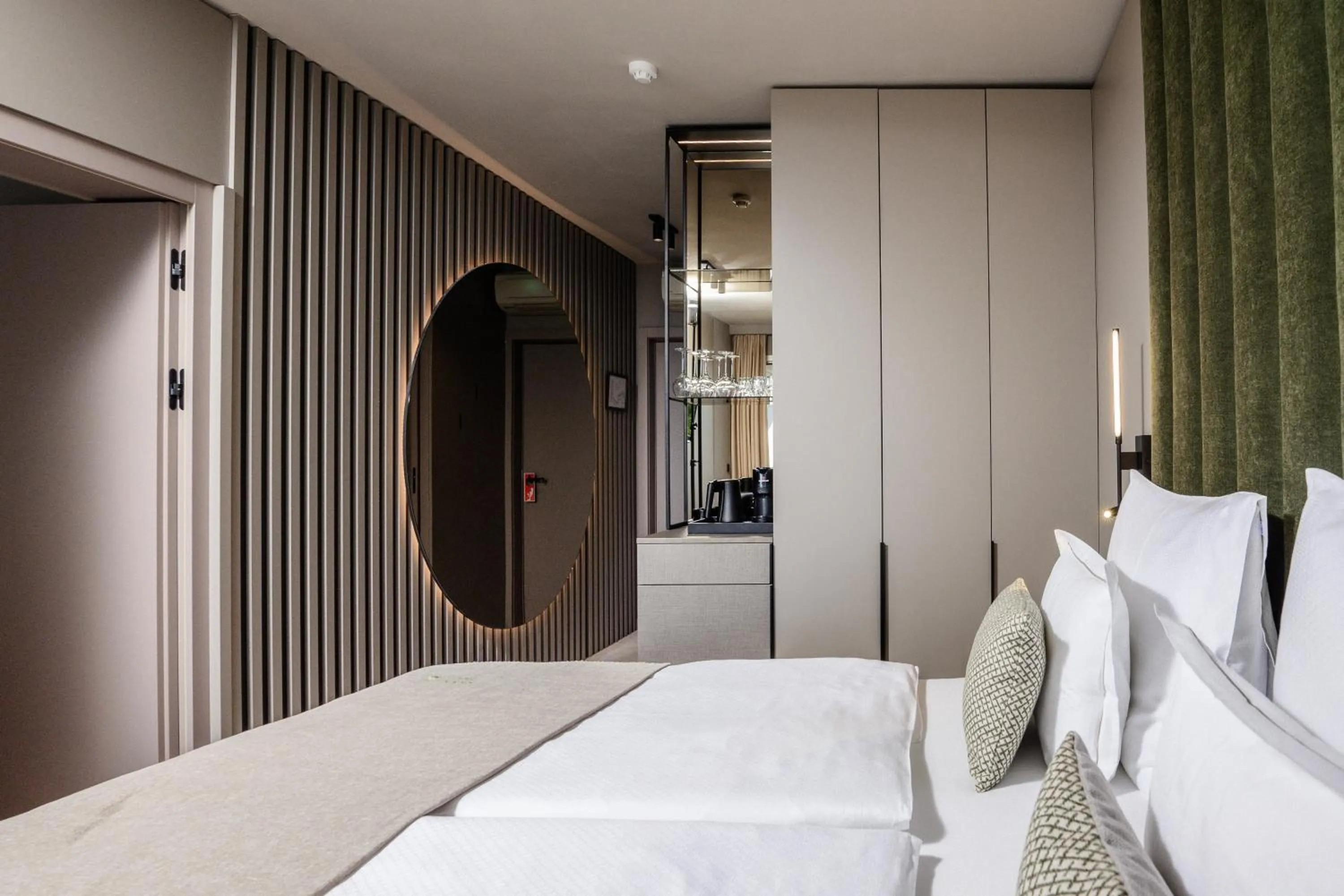 Bedroom, Bed in Hotel Malin