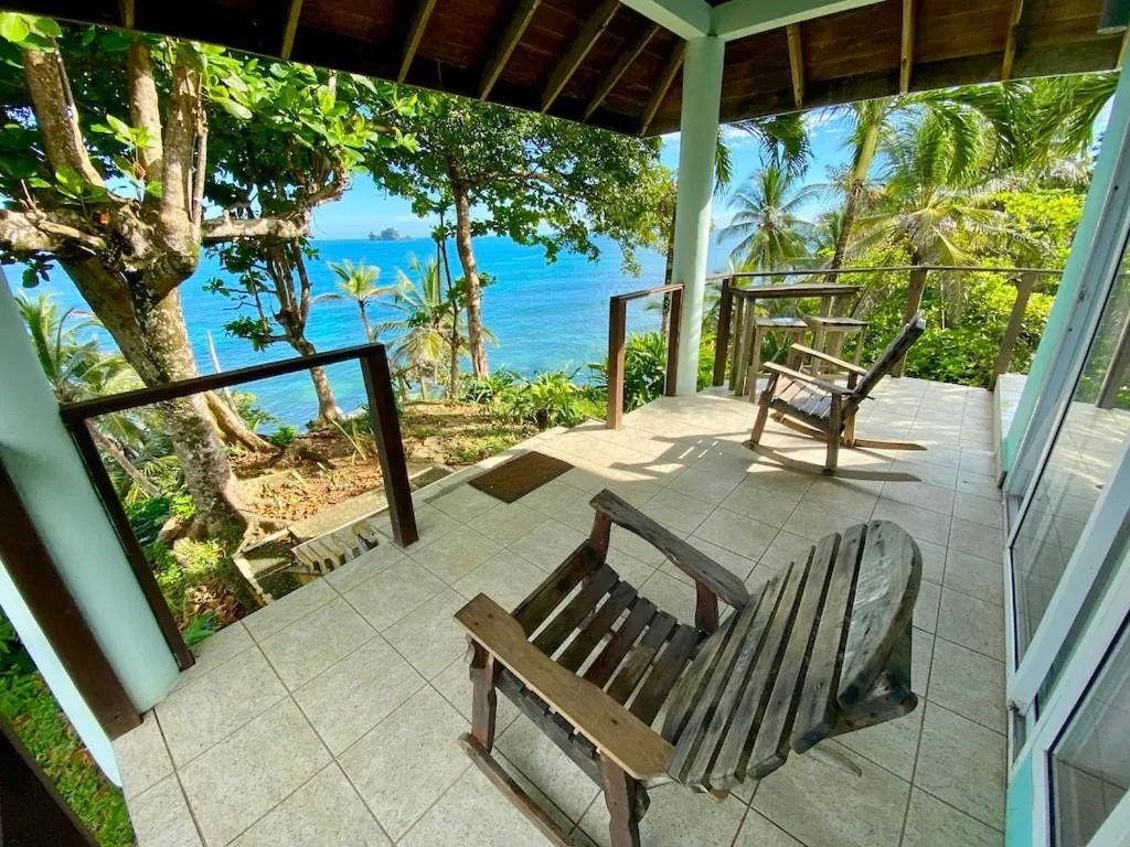 Patio in Bird Island Bungalows