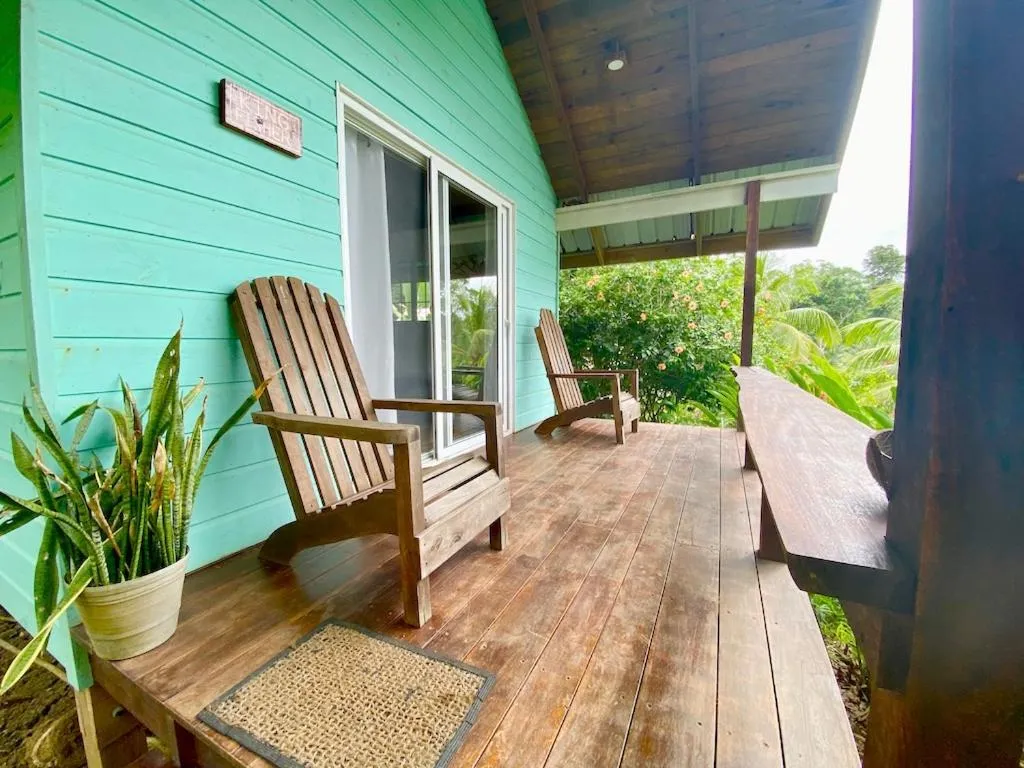 Balcony/Terrace in Bird Island Bungalows