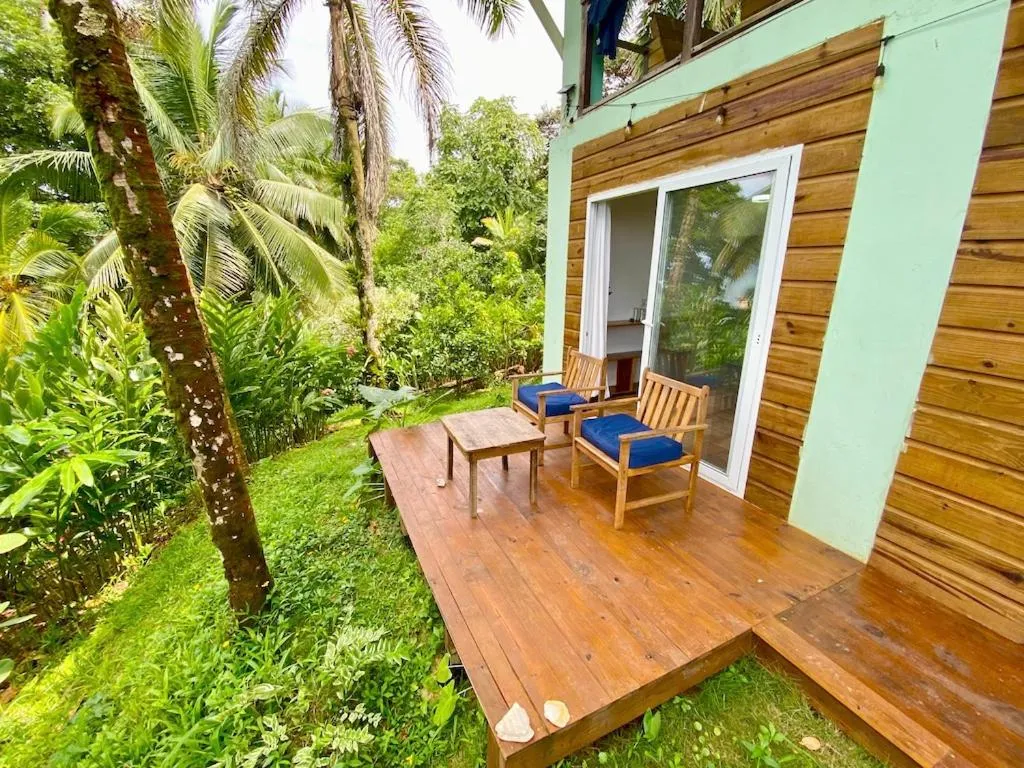 Garden in Bird Island Bungalows