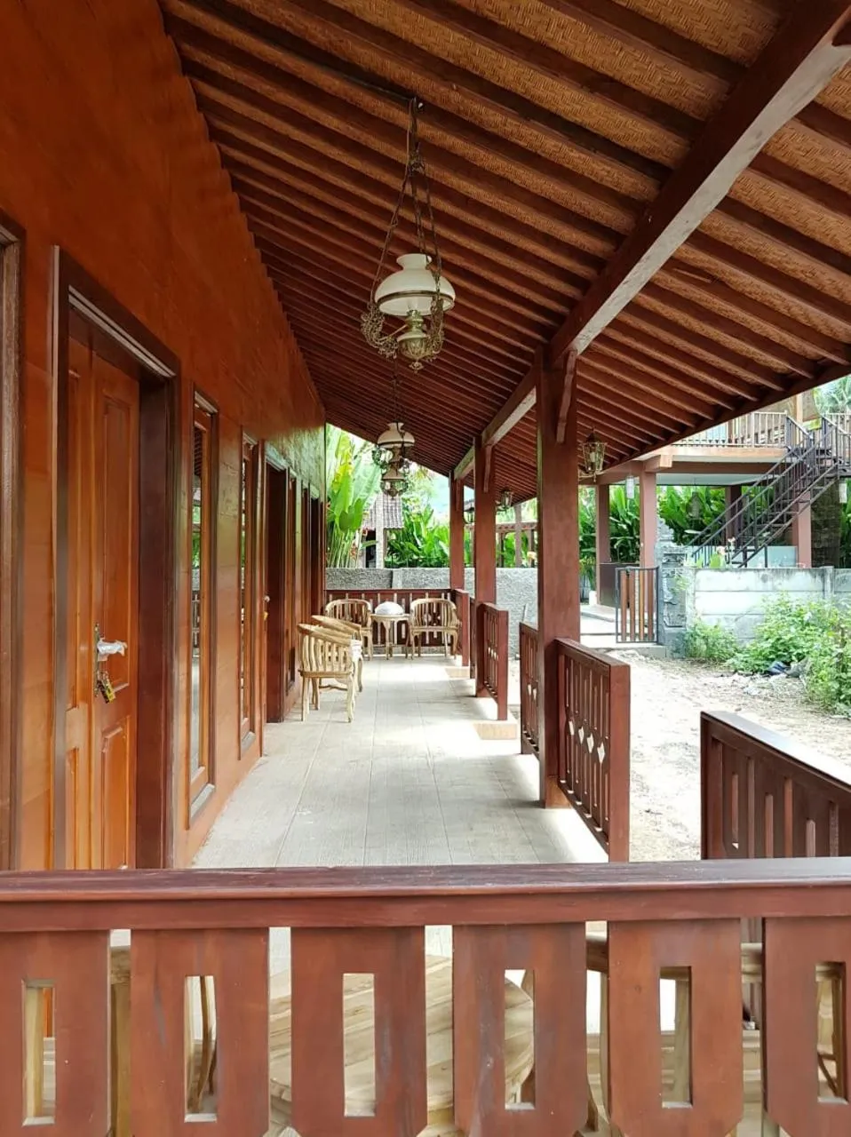 Balcony/Terrace in Buana Ecofarm Ecolodge