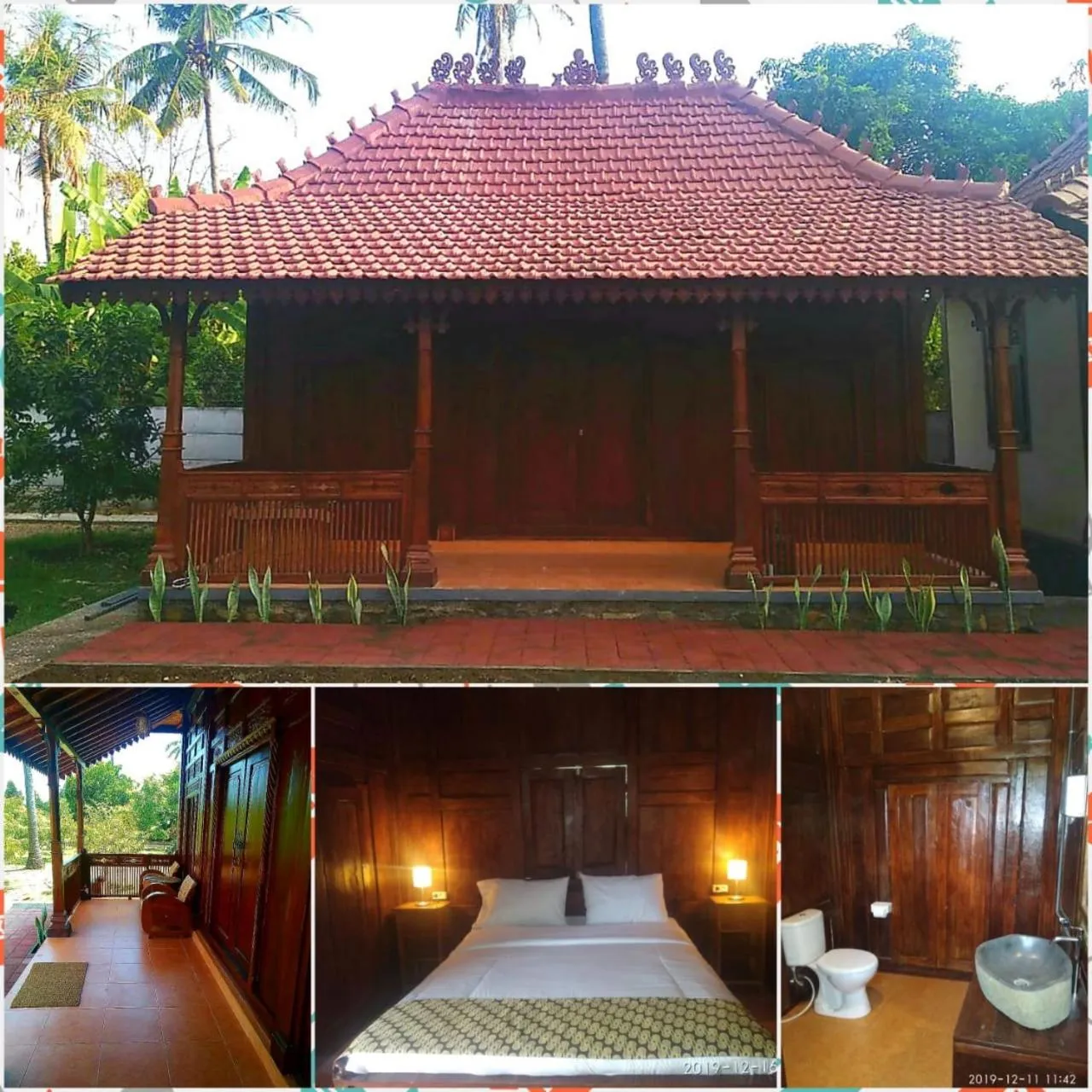 Bed in Buana Ecofarm Ecolodge