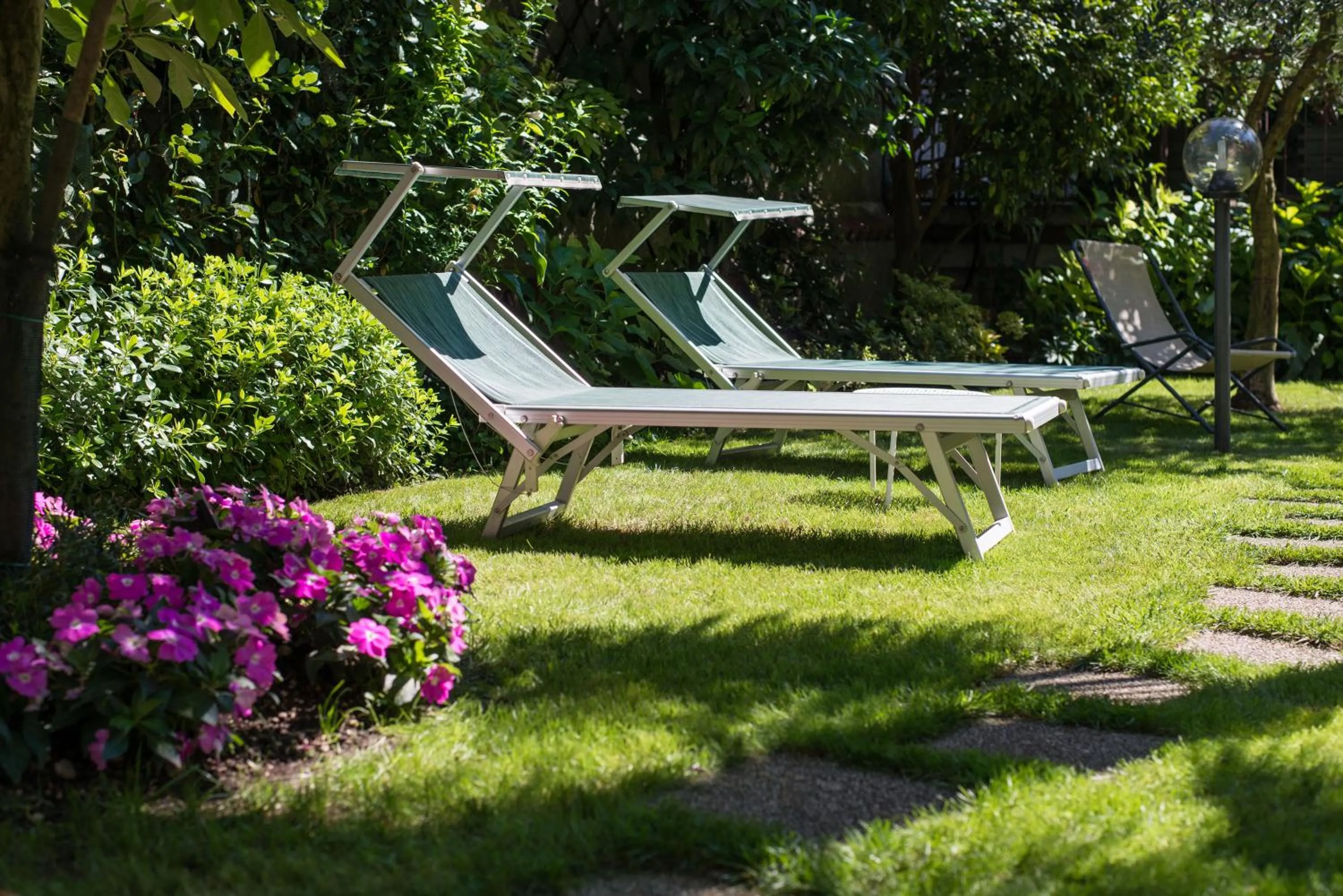 Garden in Hotel Erika