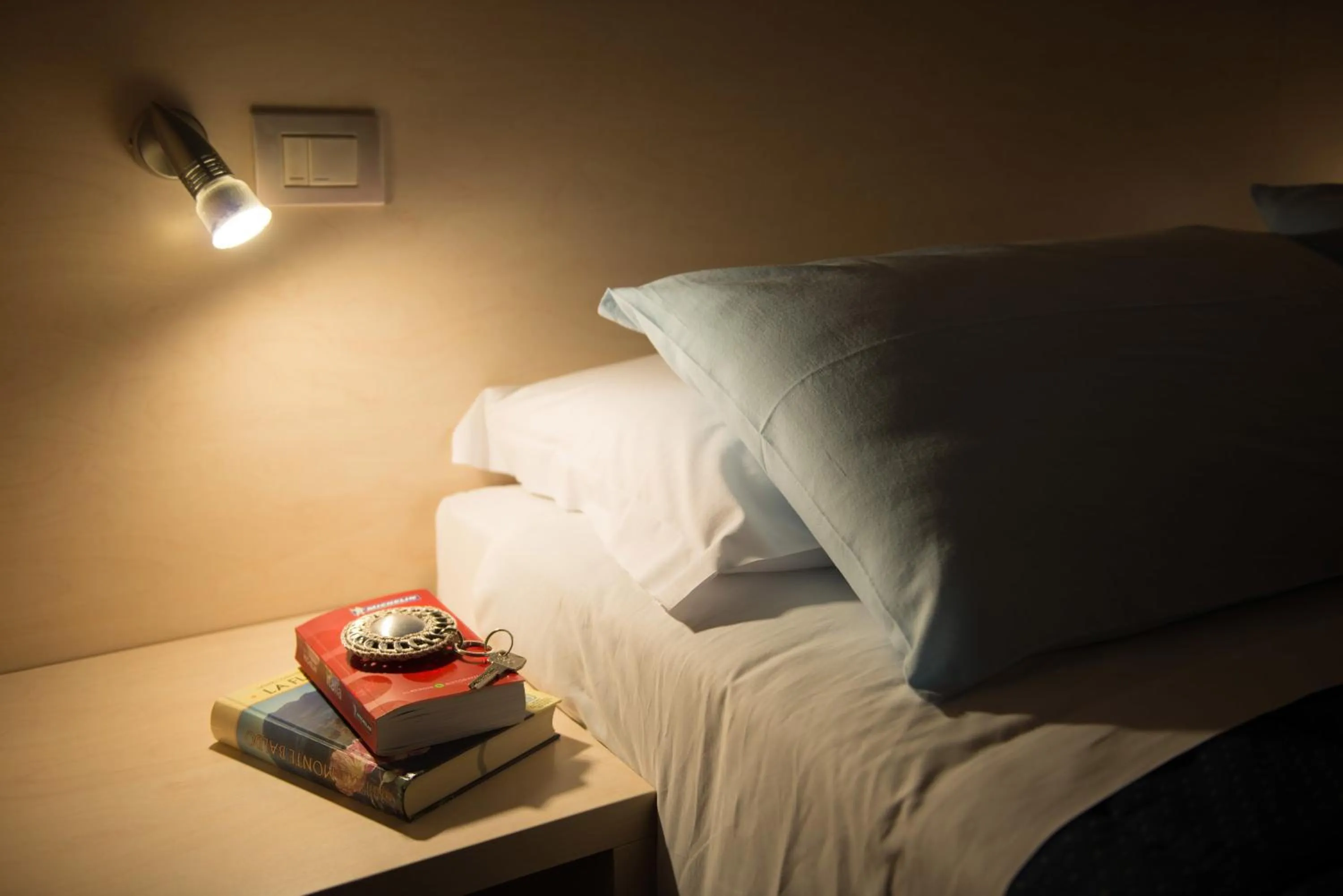 Decorative detail, Bed in Hotel Erika