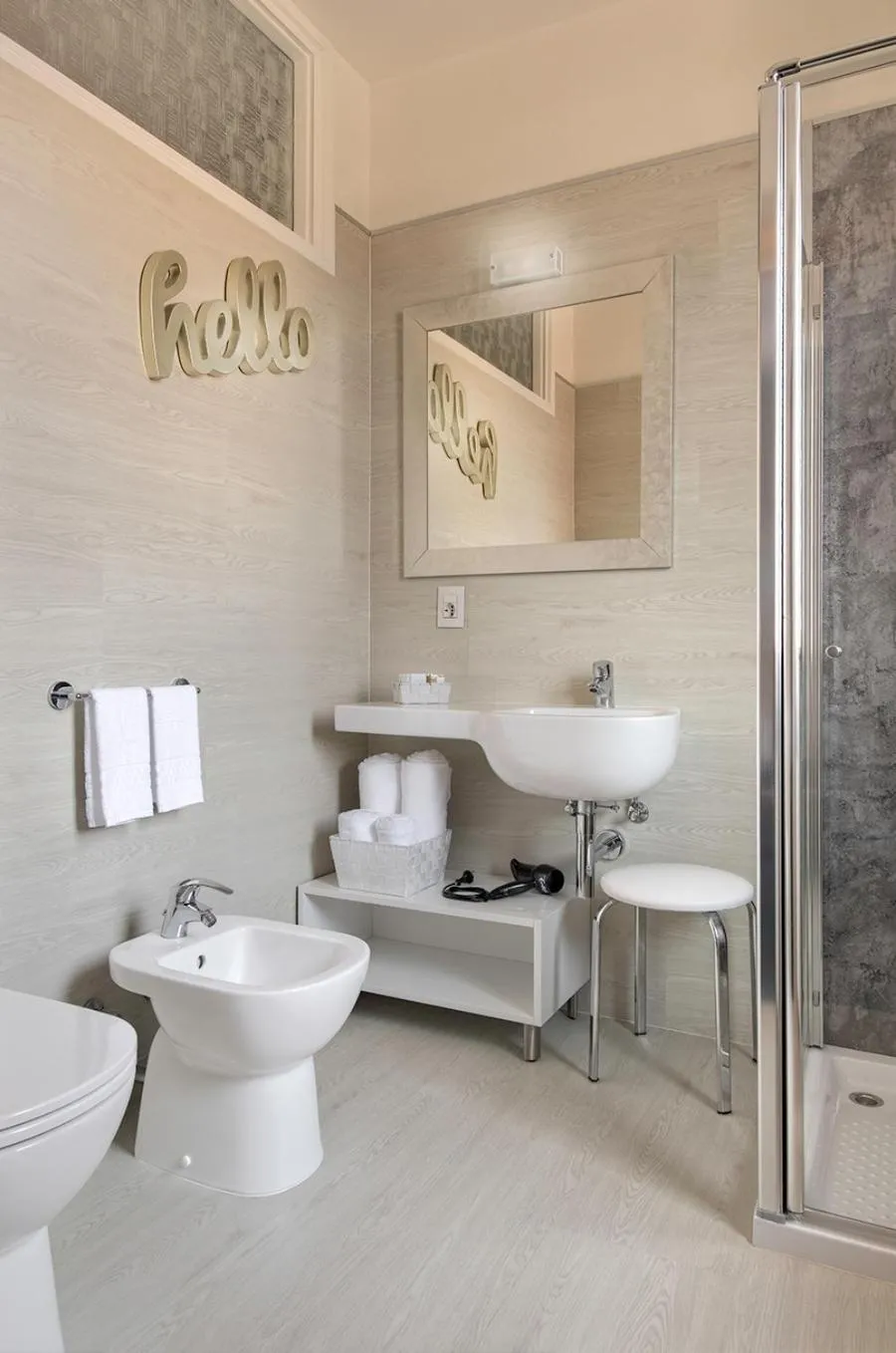 Bathroom in Hotel Erika