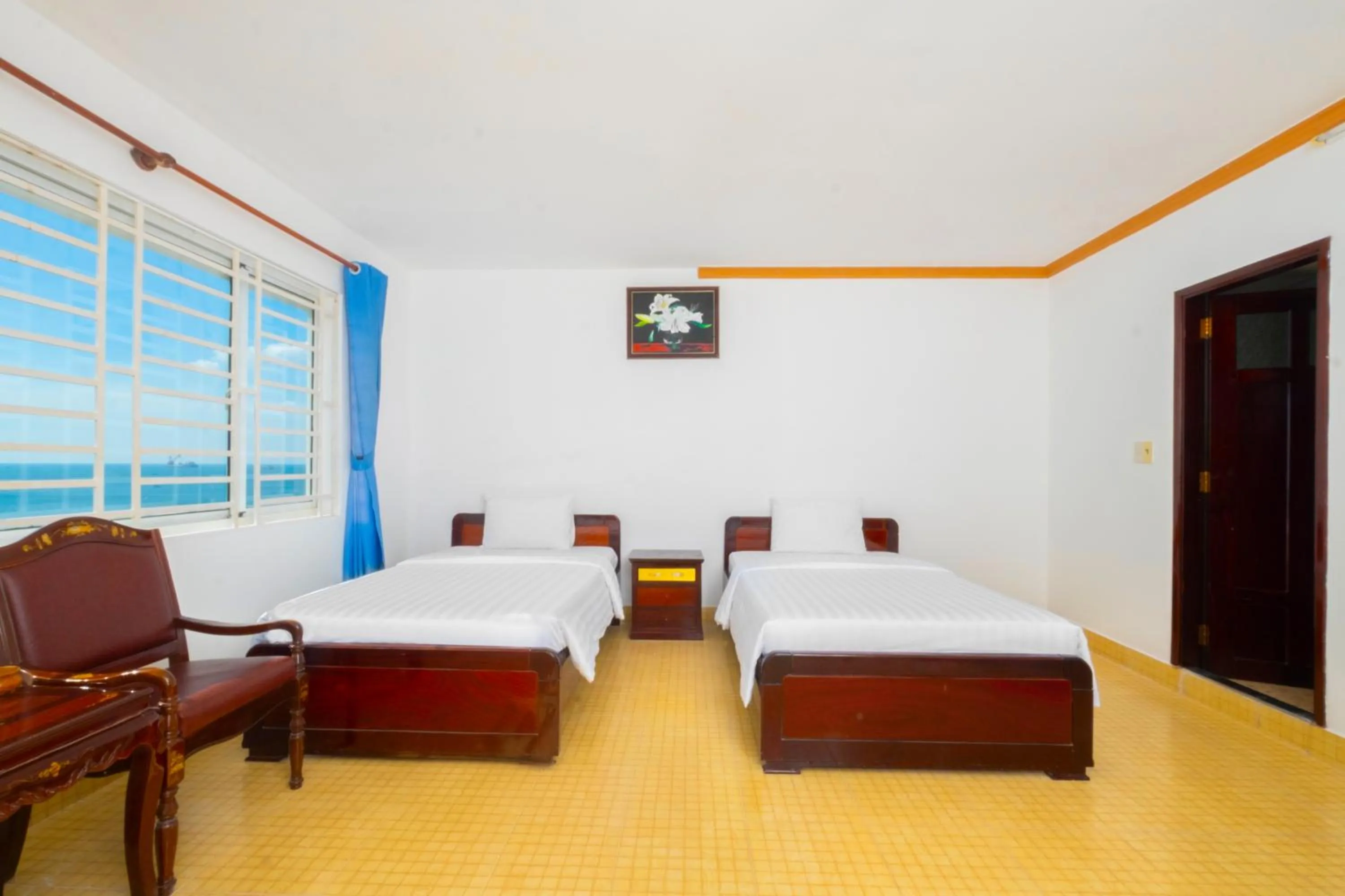 Bedroom, Bed in Hawaii Resort Phu Quoc