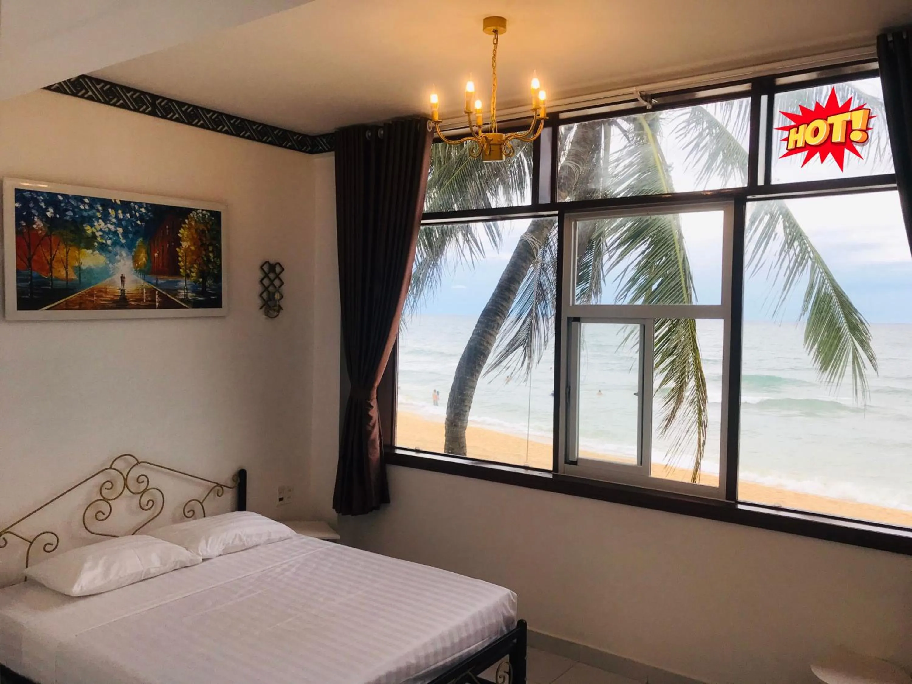 Sea view, Bed in Hawaii Resort Phu Quoc
