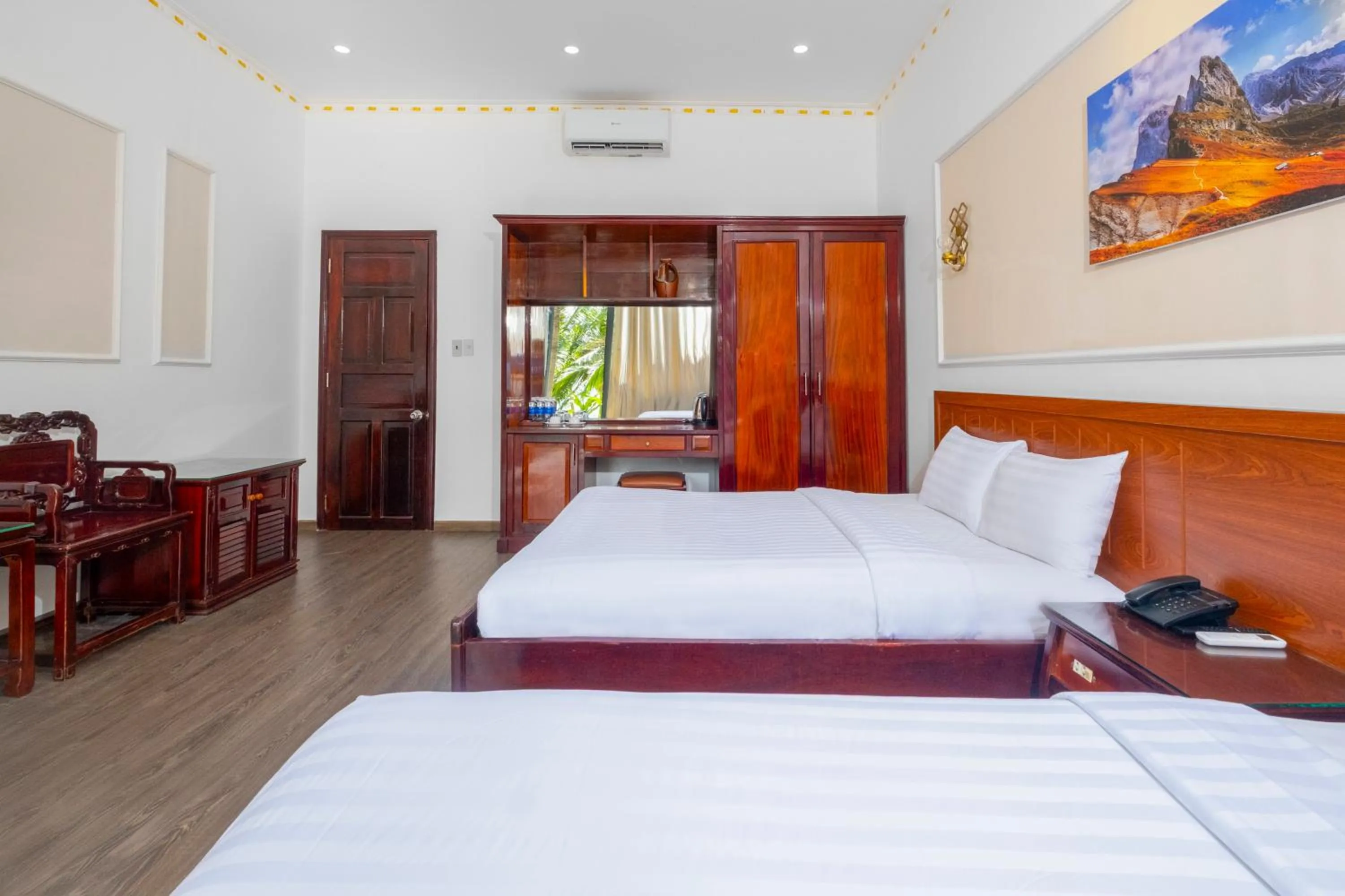 Bedroom, Bed in Hawaii Resort Phu Quoc