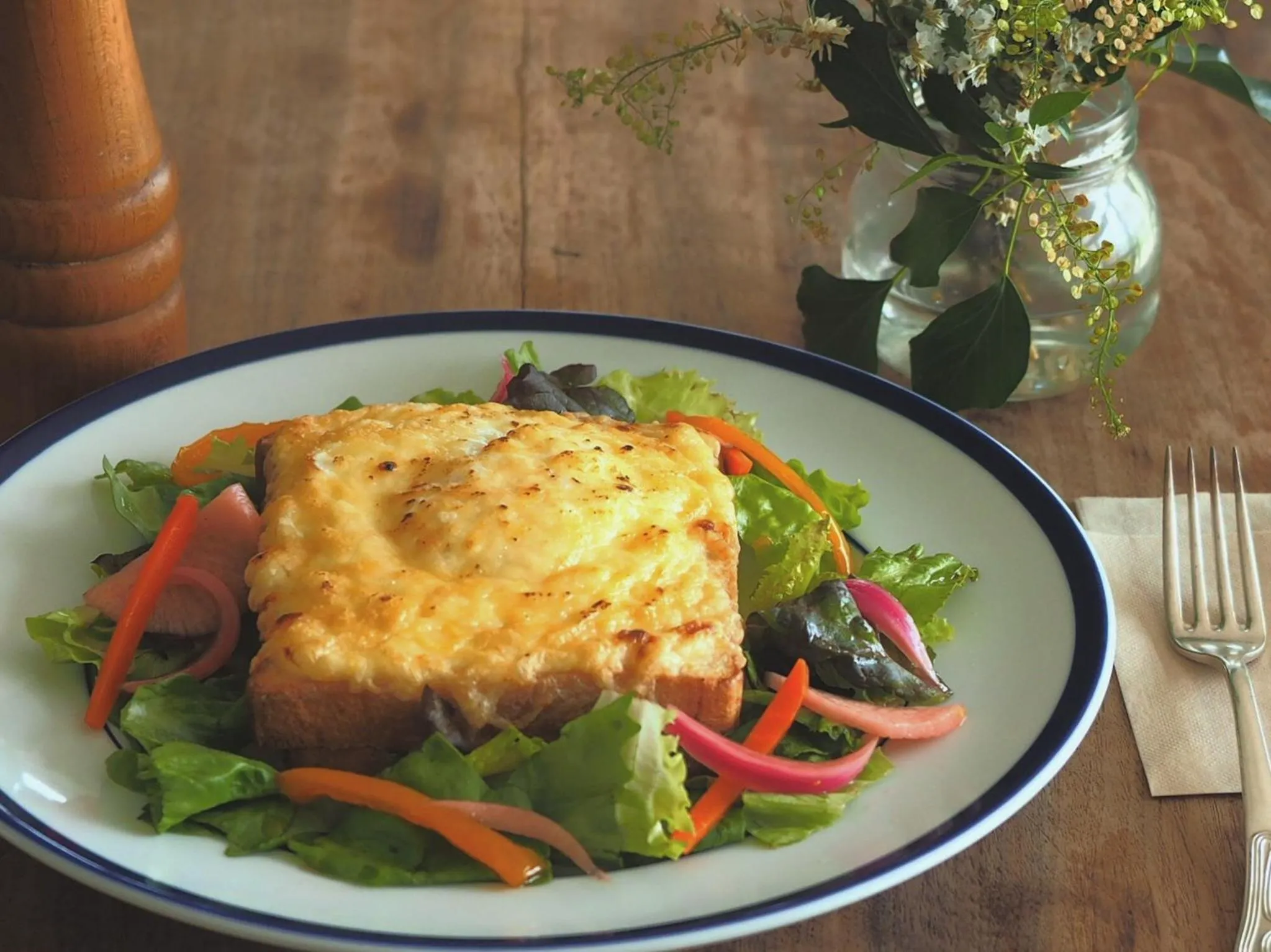 Breakfast in café&GuestHouse kaziya