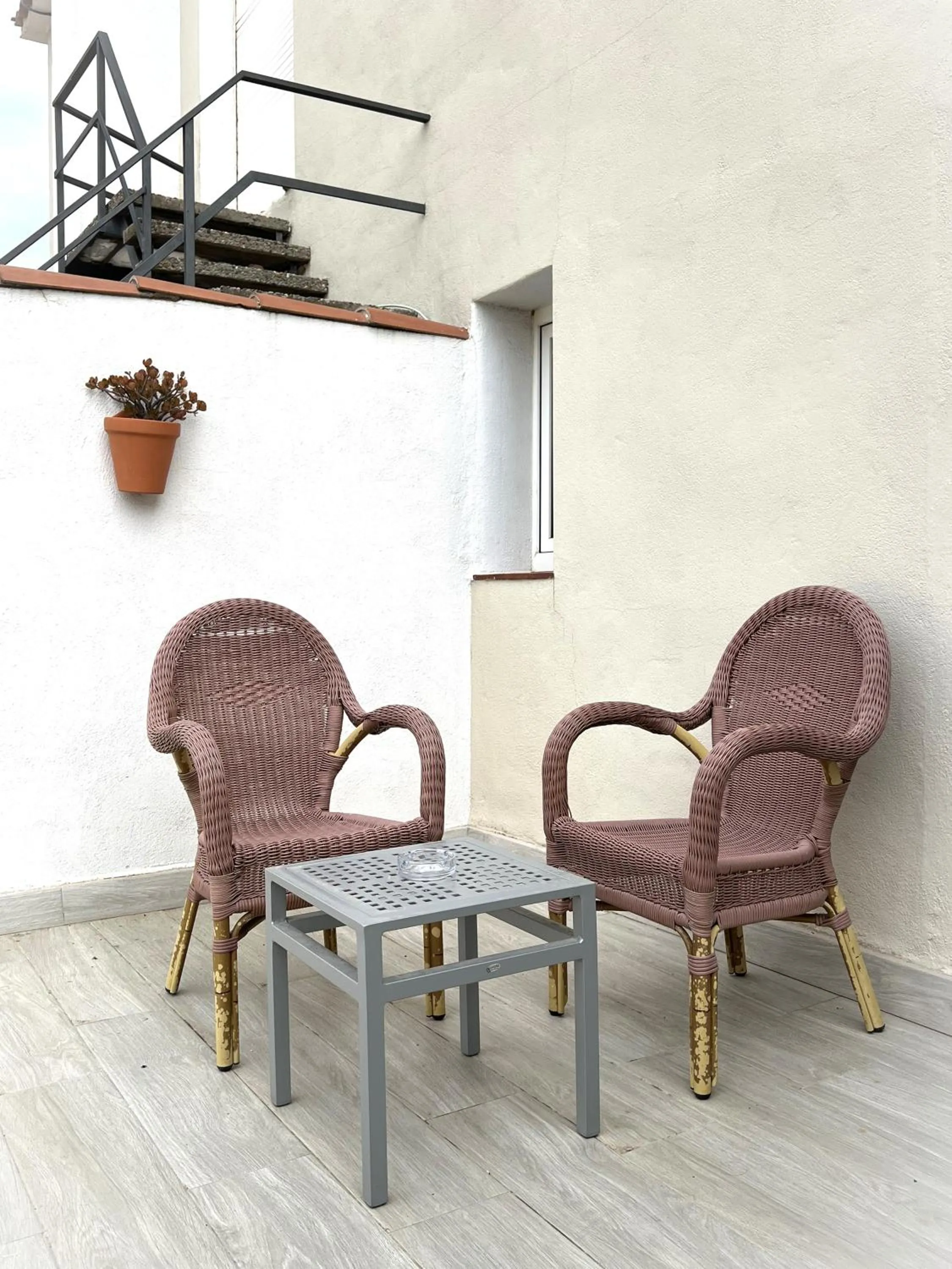 Balcony/Terrace in Hotel & Restaurant Figueres Parc