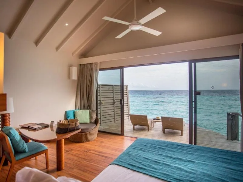 Bed in Centara Ras Fushi Resort & Spa Maldives - Stay 4 nights or more and enjoy 50 percent off Speedboat transfers, valid for stays from 6 Apr to 30 Sep 2026