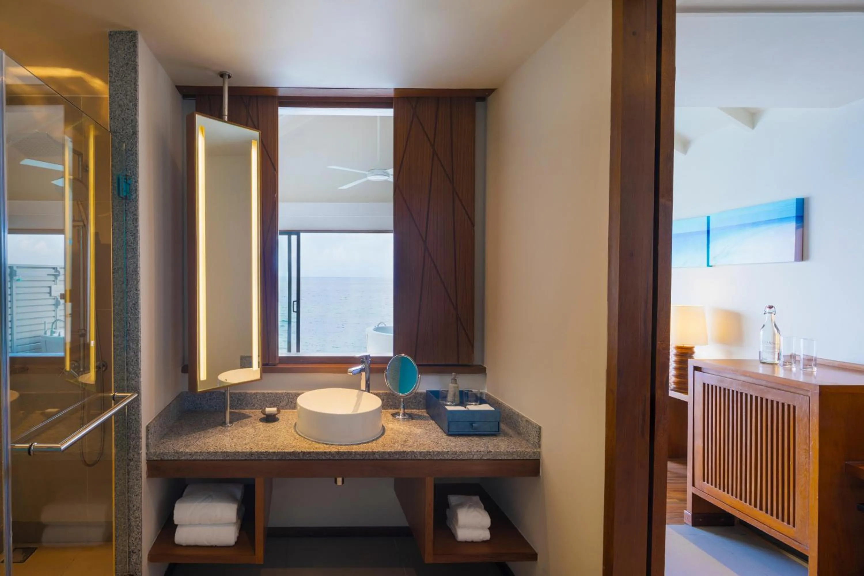 Bathroom in Centara Ras Fushi Resort & Spa Maldives - Stay 4 nights or more and enjoy 50 percent off Speedboat transfers, valid for stays from 10 Apr to 30 Sep 2026