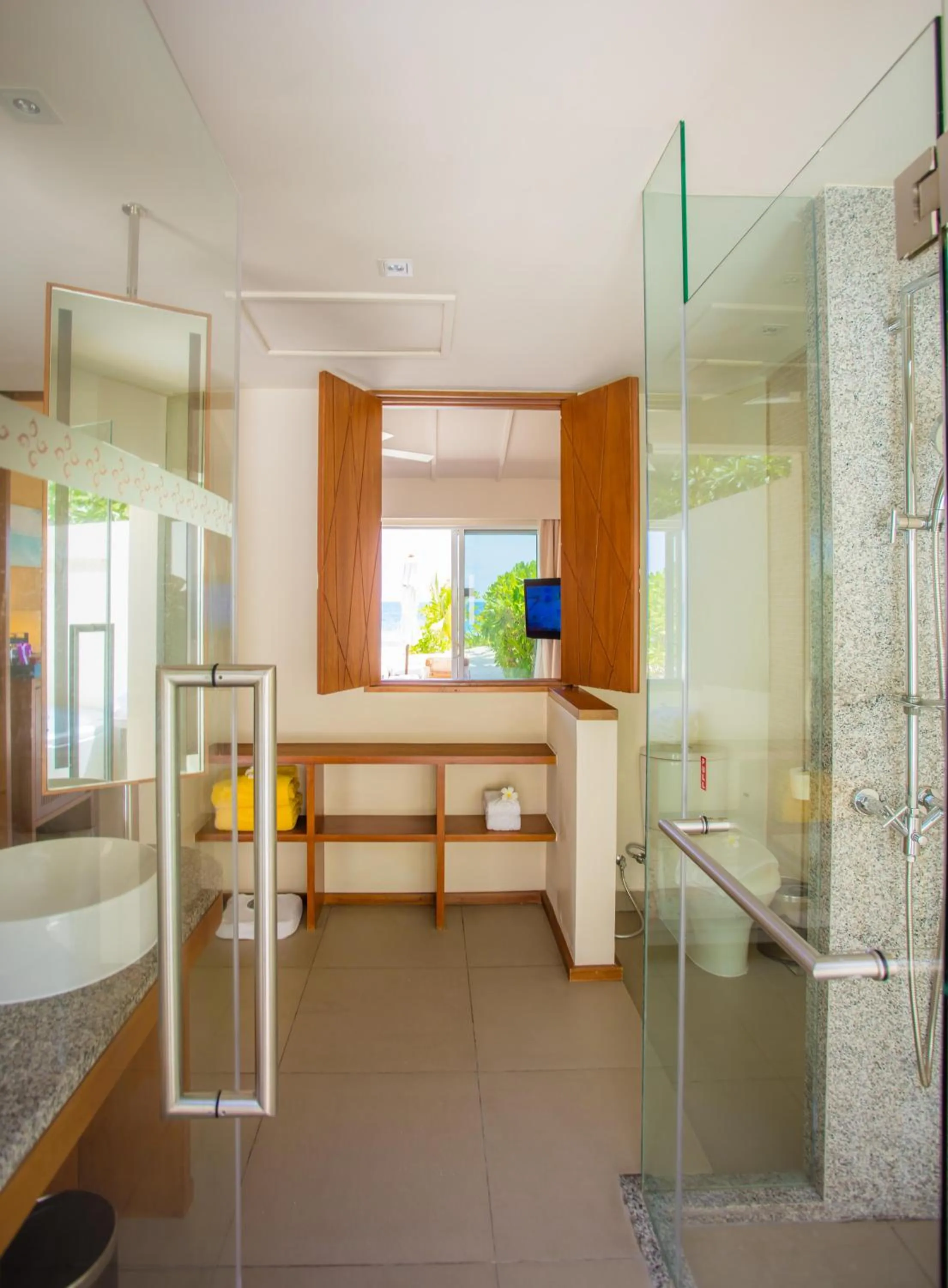 Bathroom in Centara Ras Fushi Resort & Spa Maldives - Stay 4 nights or more and enjoy 50 percent off Speedboat transfers, valid for stays from 10 Apr to 30 Sep 2026