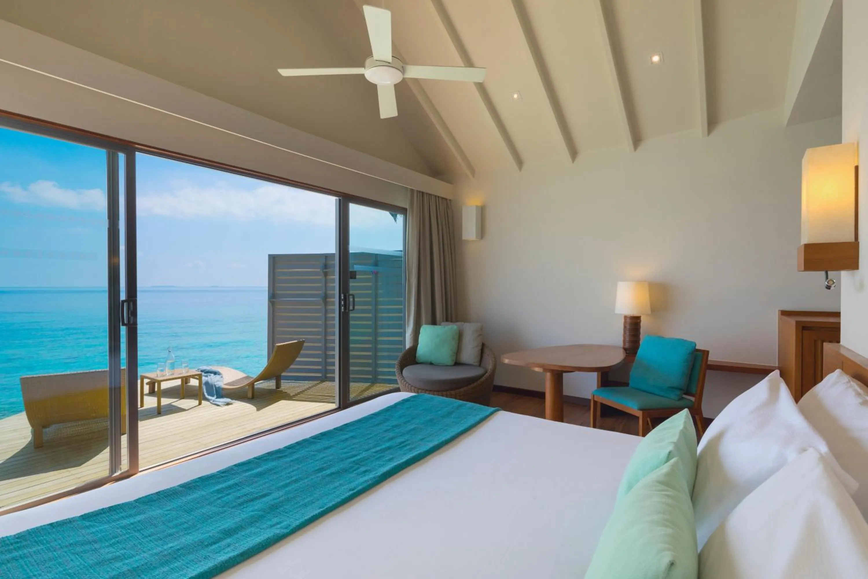 Photo of the whole room, Bed in Centara Ras Fushi Resort & Spa Maldives - Stay 4 nights or more and enjoy 50 percent off Speedboat transfers, valid for stays from 10 Apr to 30 Sep 2026