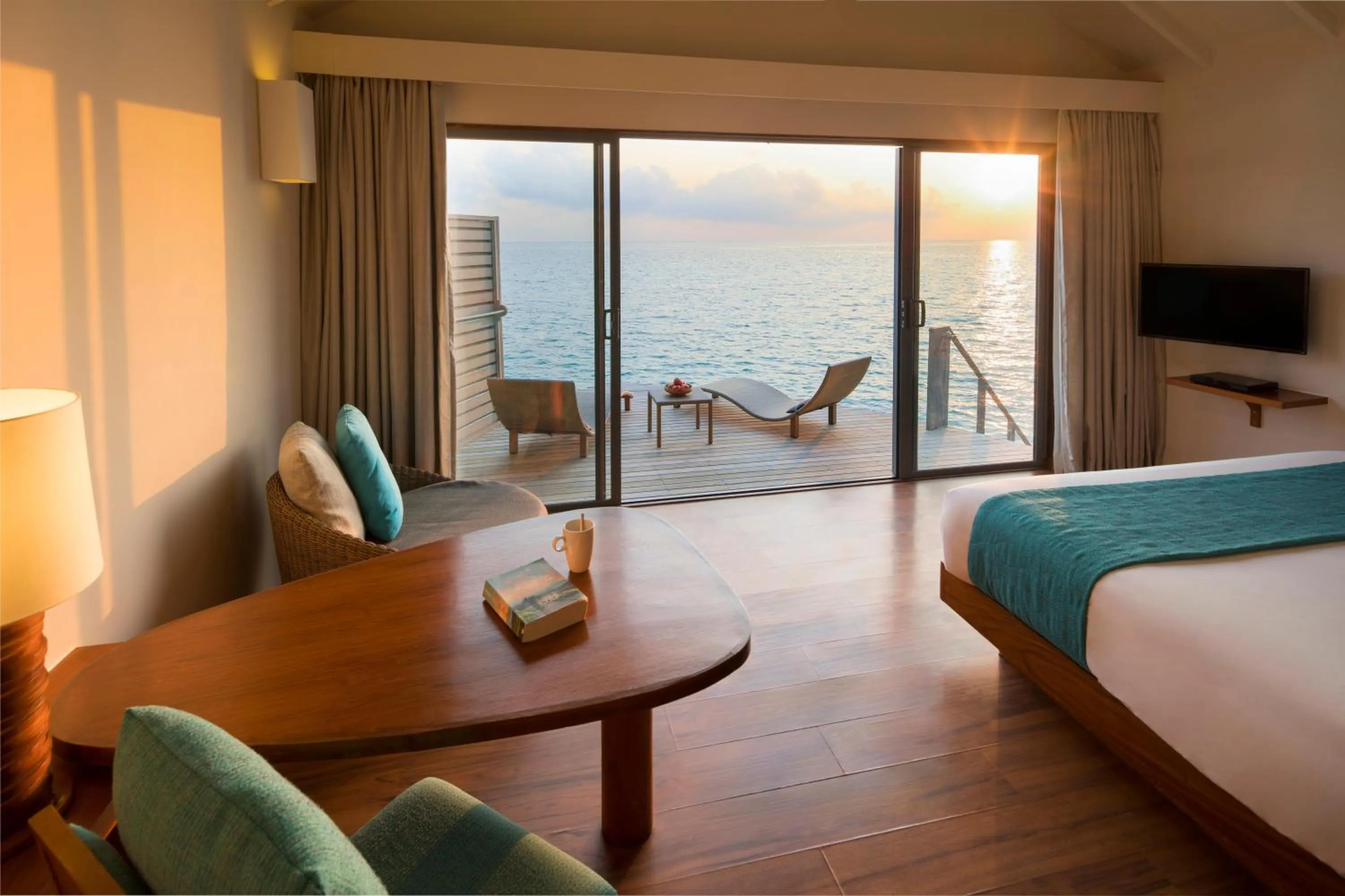 Photo of the whole room, Bed in Centara Ras Fushi Resort & Spa Maldives - Stay 4 nights or more and enjoy 50 percent off Speedboat transfers, valid for stays from 10 Apr to 30 Sep 2026