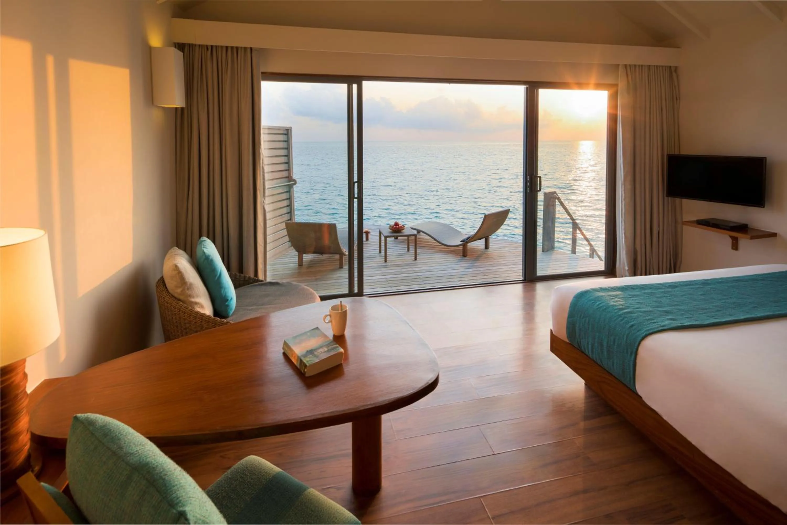 Photo of the whole room, Bed in Centara Ras Fushi Resort & Spa Maldives - Stay 4 nights or more and enjoy 50 percent off Speedboat transfers, valid for stays from 10 Apr to 30 Sep 2026