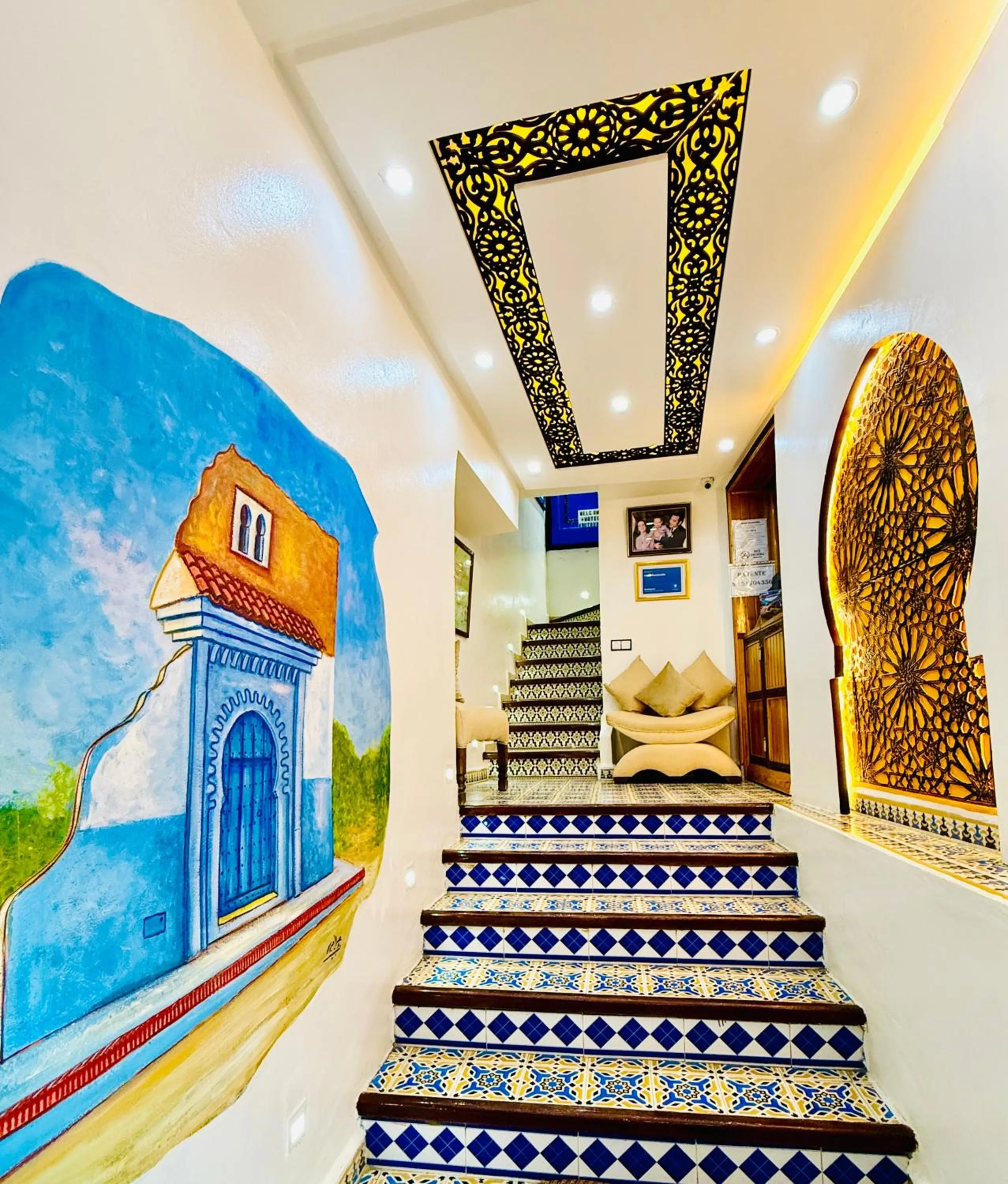 Lobby or reception in Hôtel Koutoubia