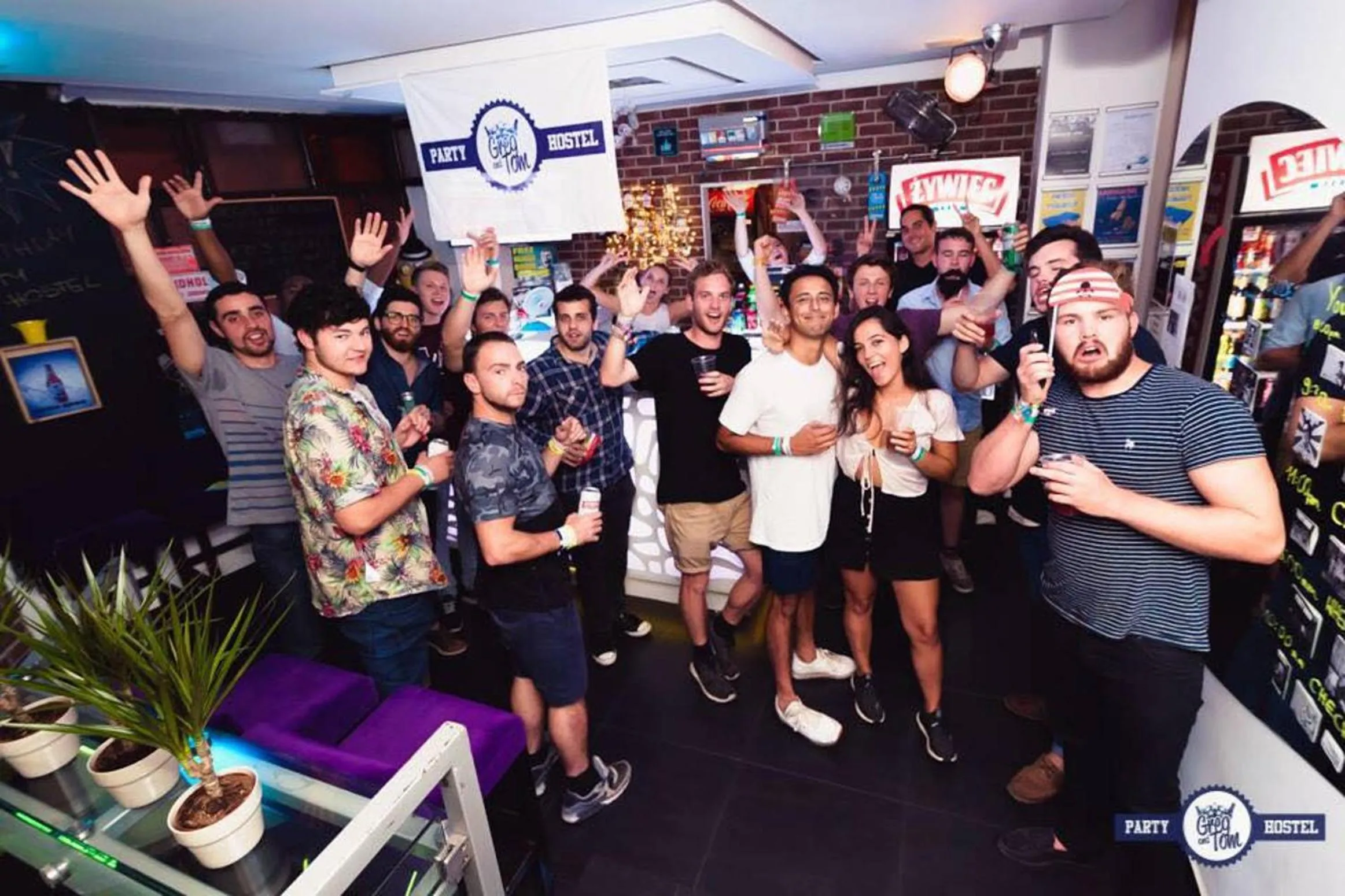 Staff in Greg&Tom Party Hostel