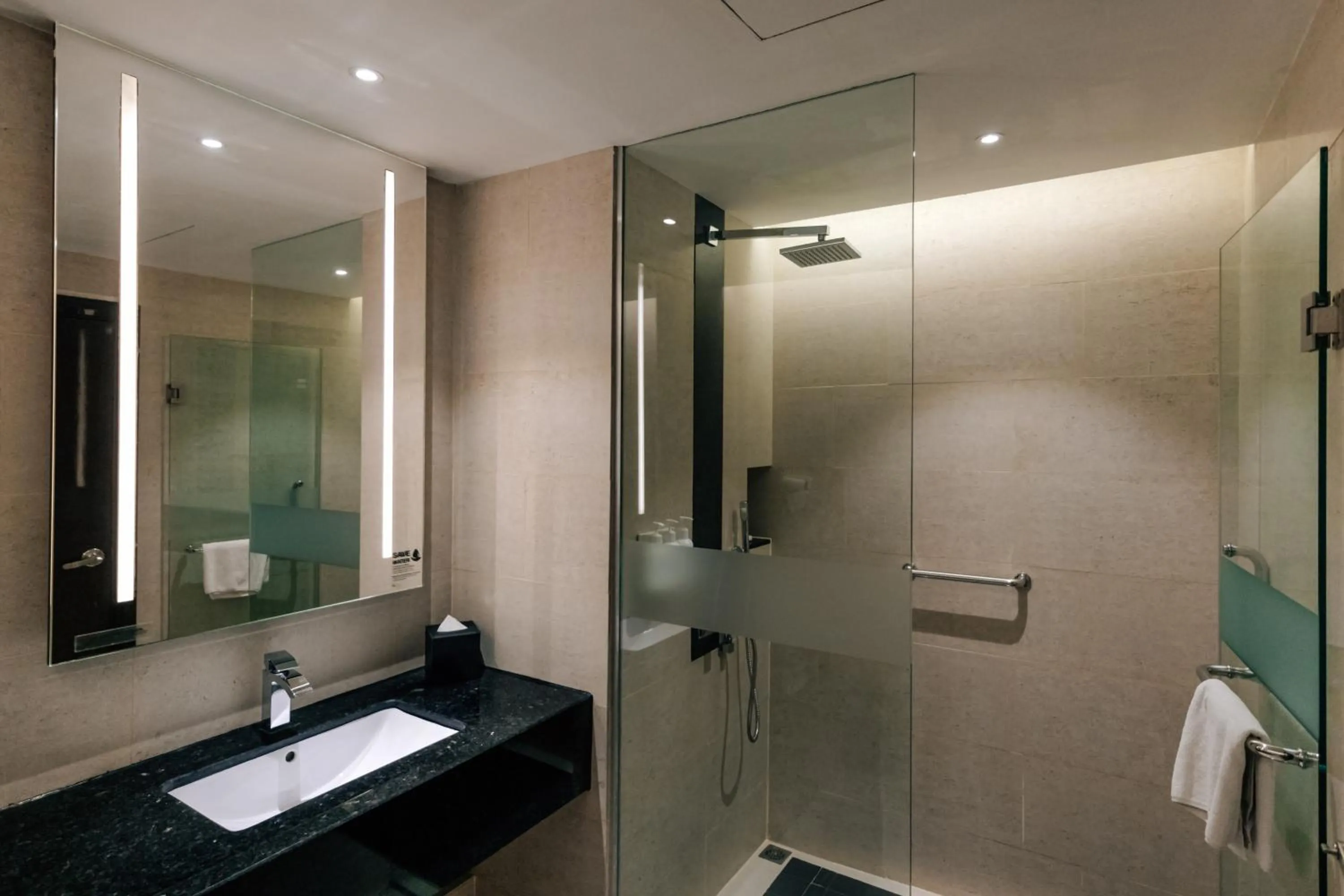 Shower in Swiss-Belhotel Harbour Bay